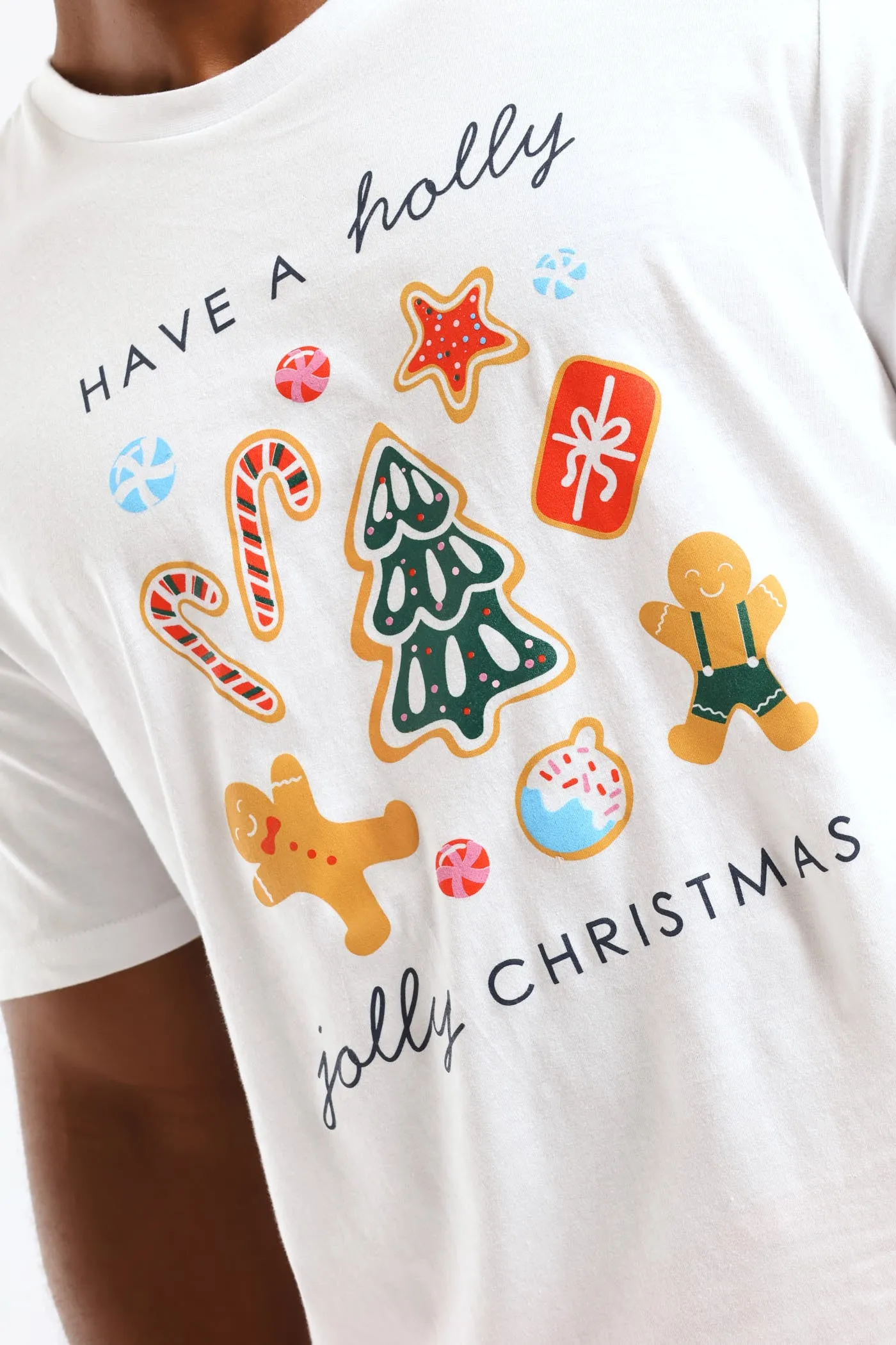 Christmas Print Tee - White sold by Edgars product image thumbnail 2