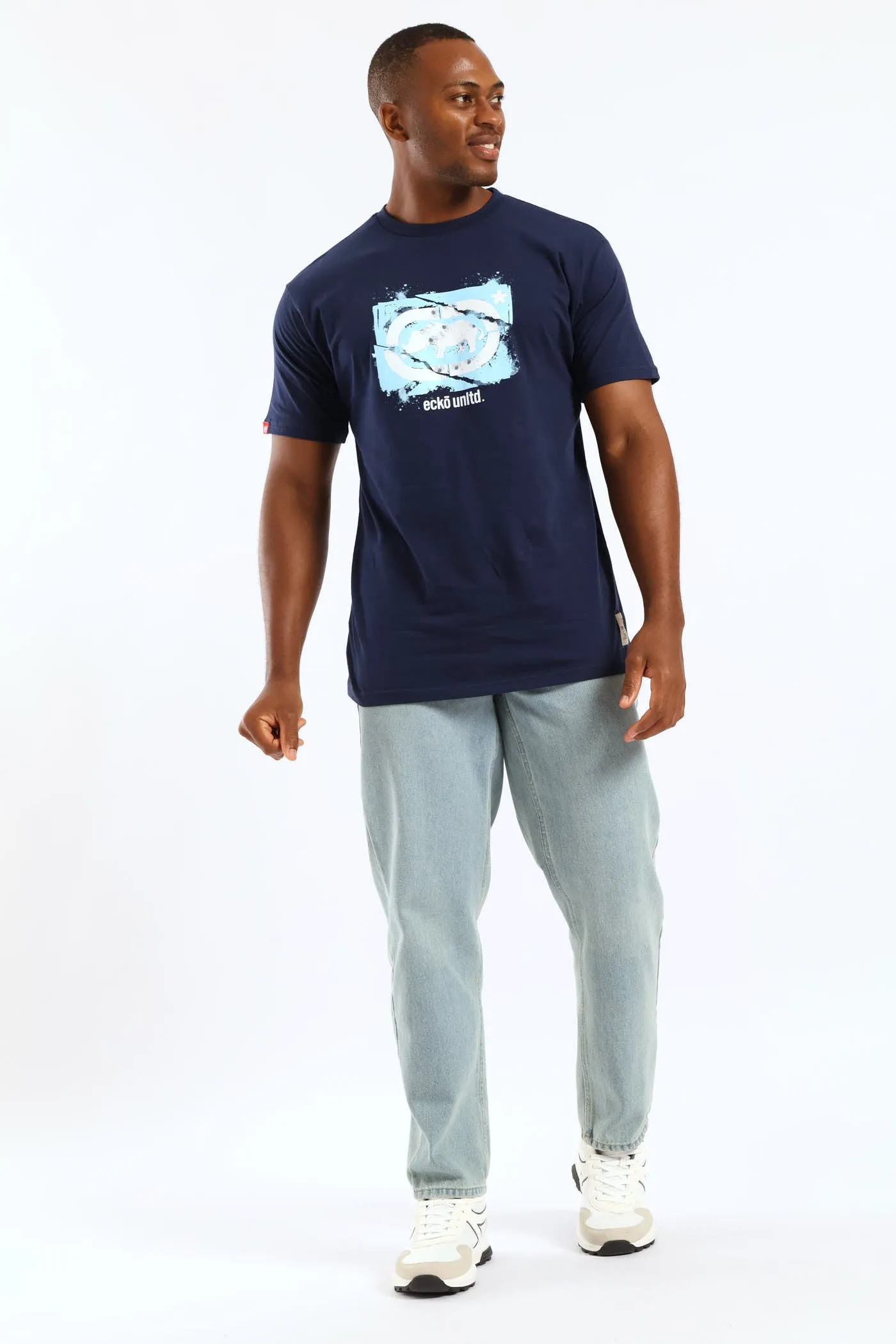 Rhino Star Tee - Navy sold by Edgars