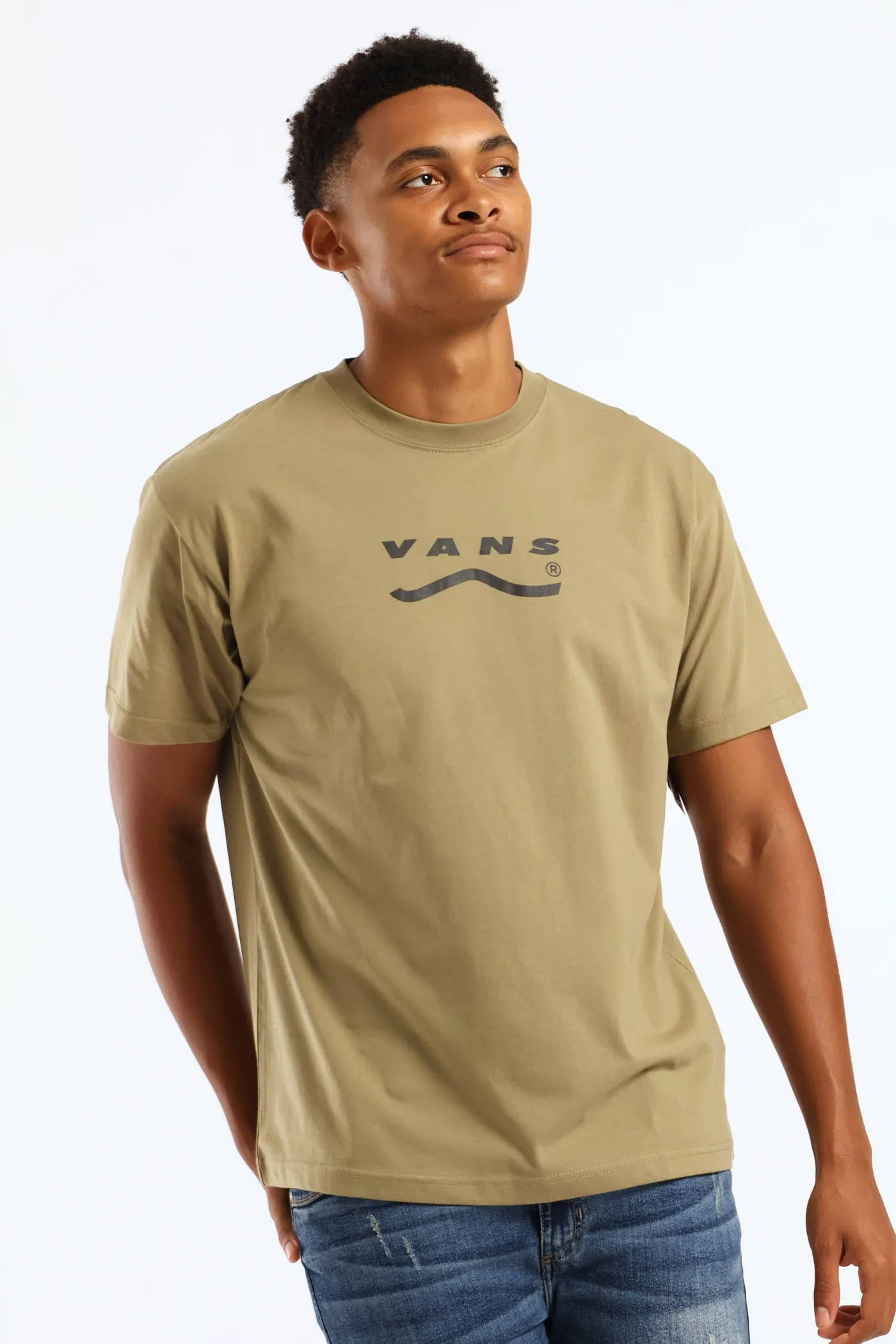 Determined Tee - Taupe sold by Edgars