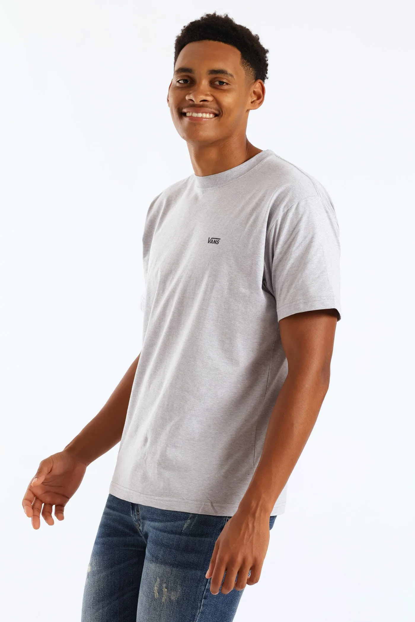 Left Chest Print Tee - Grey sold by Edgars product image thumbnail 3