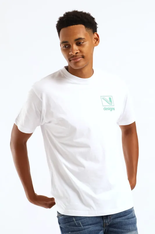 Art Production Tee - White sold by Edgars