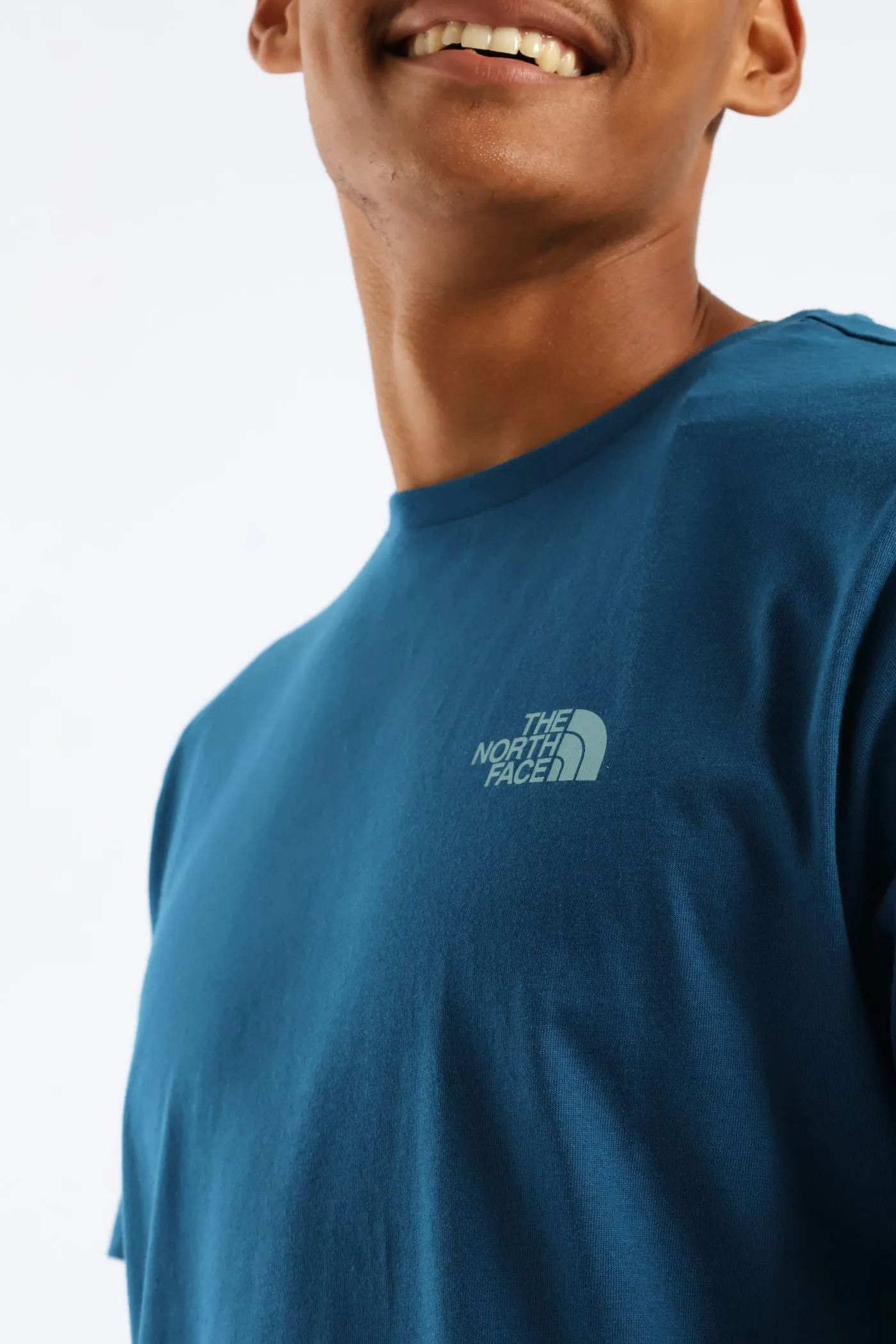 Vertical Logo Tee - Teal sold by Edgars product image thumbnail 4