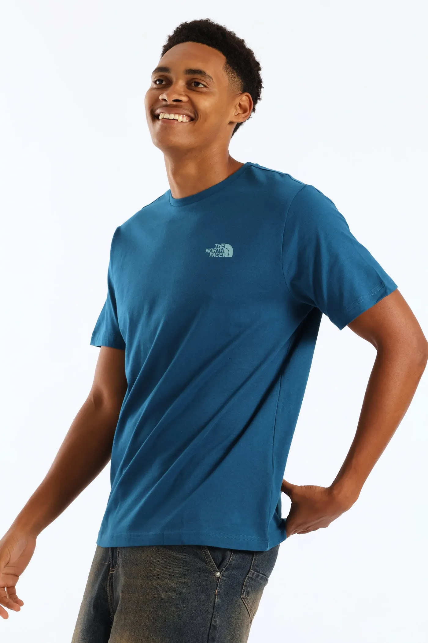 Vertical Logo Tee - Teal sold by Edgars product image thumbnail 3