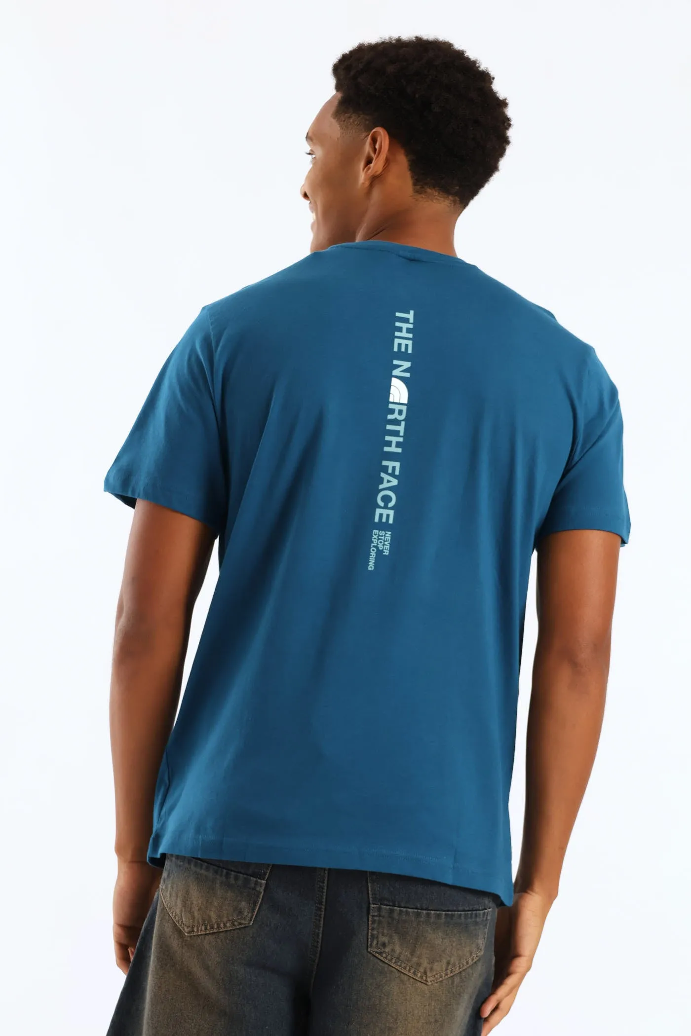 Vertical Logo Tee - Teal sold by Edgars product image thumbnail 2