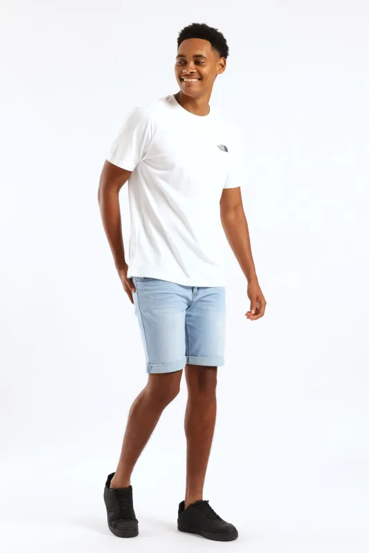 Simple Dome Tee - White sold by Edgars