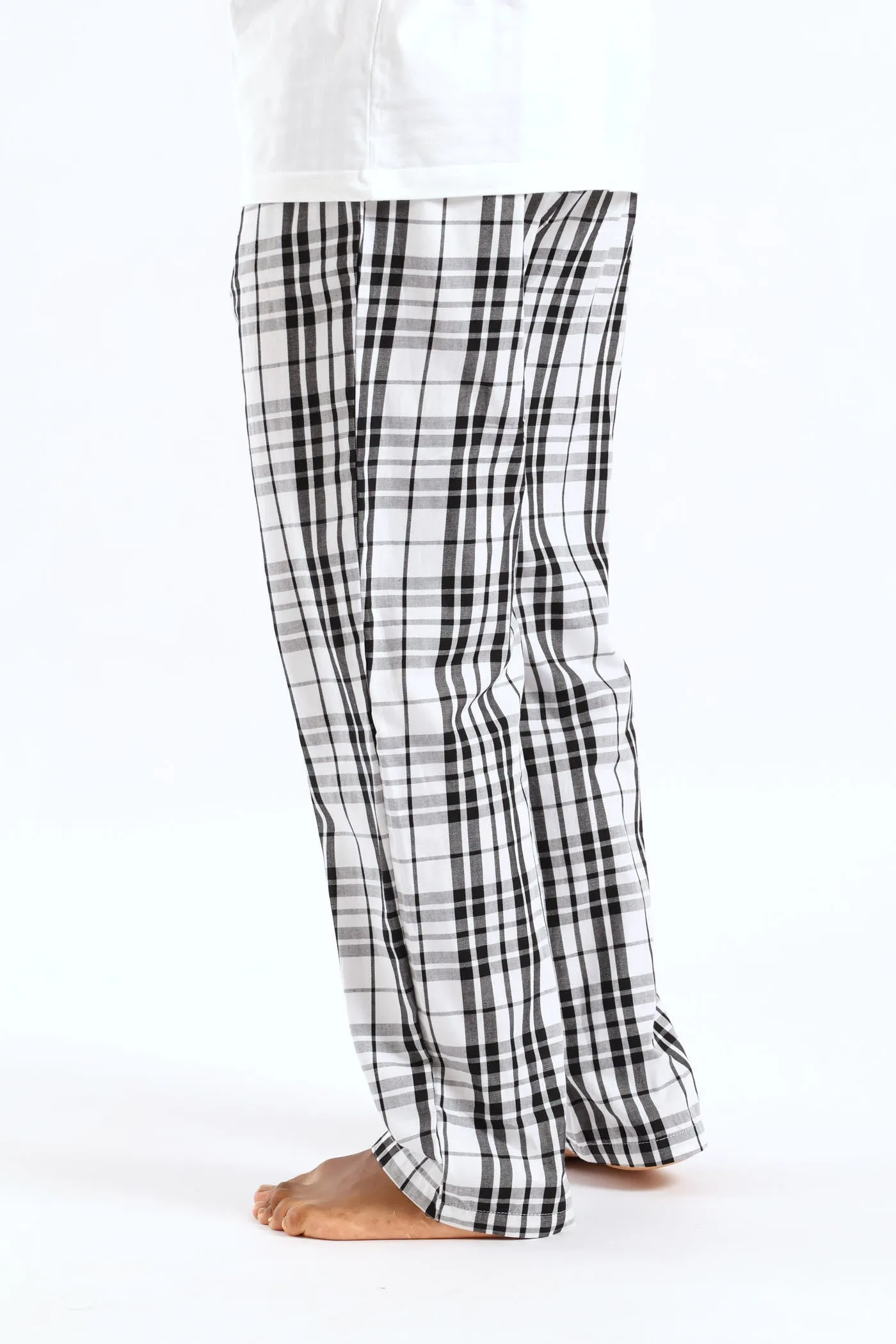 Check Woven Pants - Black/White sold by Edgars product image thumbnail 3