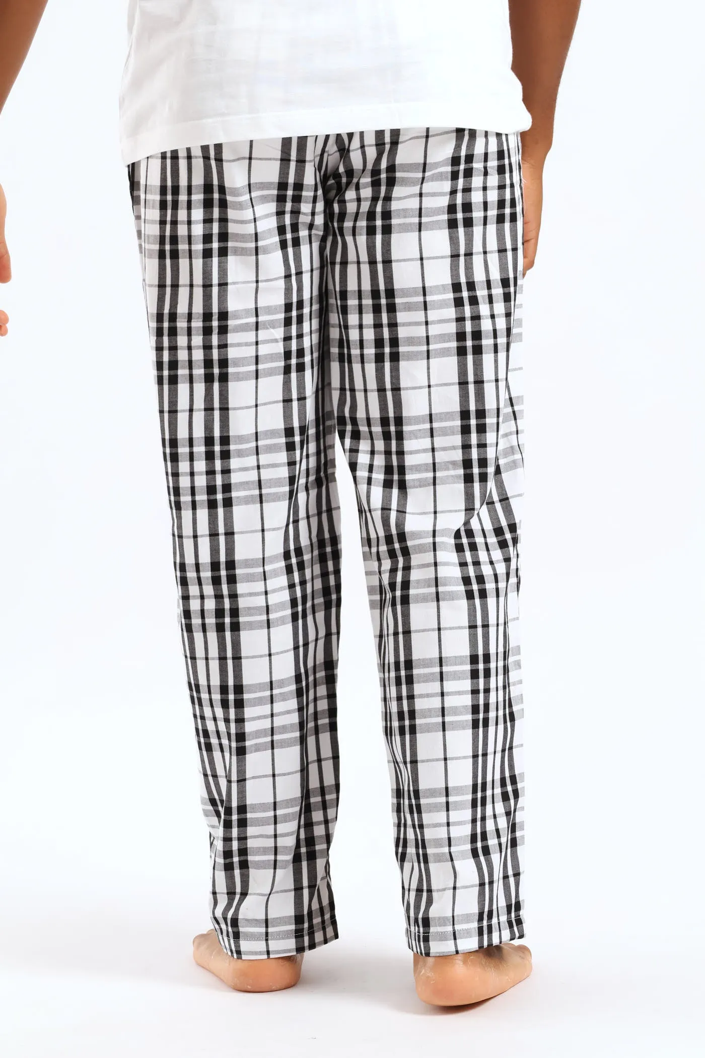 Check Woven Pants - Black/White sold by Edgars product image thumbnail 4