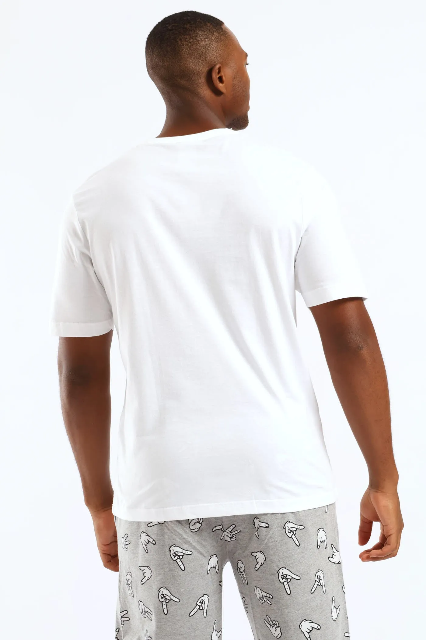 Don’t Worry Beer Happy Pyjama Tee - Multi sold by Edgars product image thumbnail 4