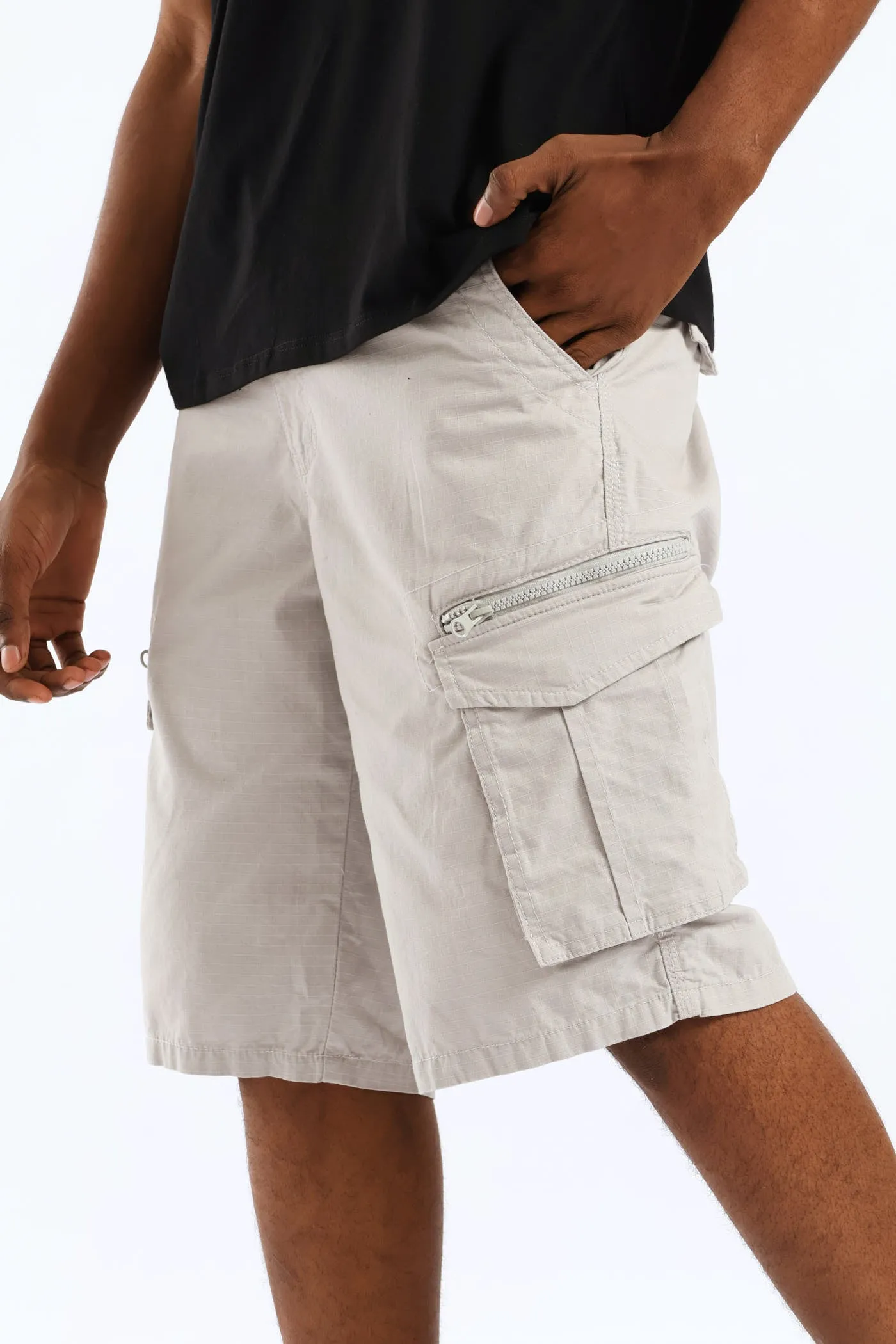 Cargo Shorts - Grey sold by Edgars product image thumbnail 2