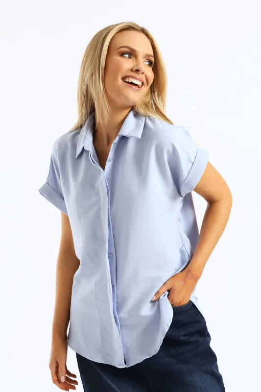 Easy Wearing Shirt - Blue sold by Edgars