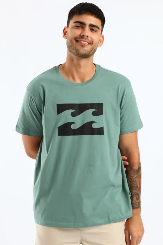 Team Wave Tee - Green sold by Edgars