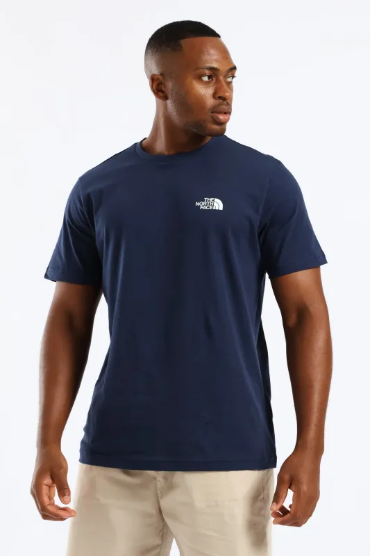 Simple Dome Tee - Navy sold by Edgars