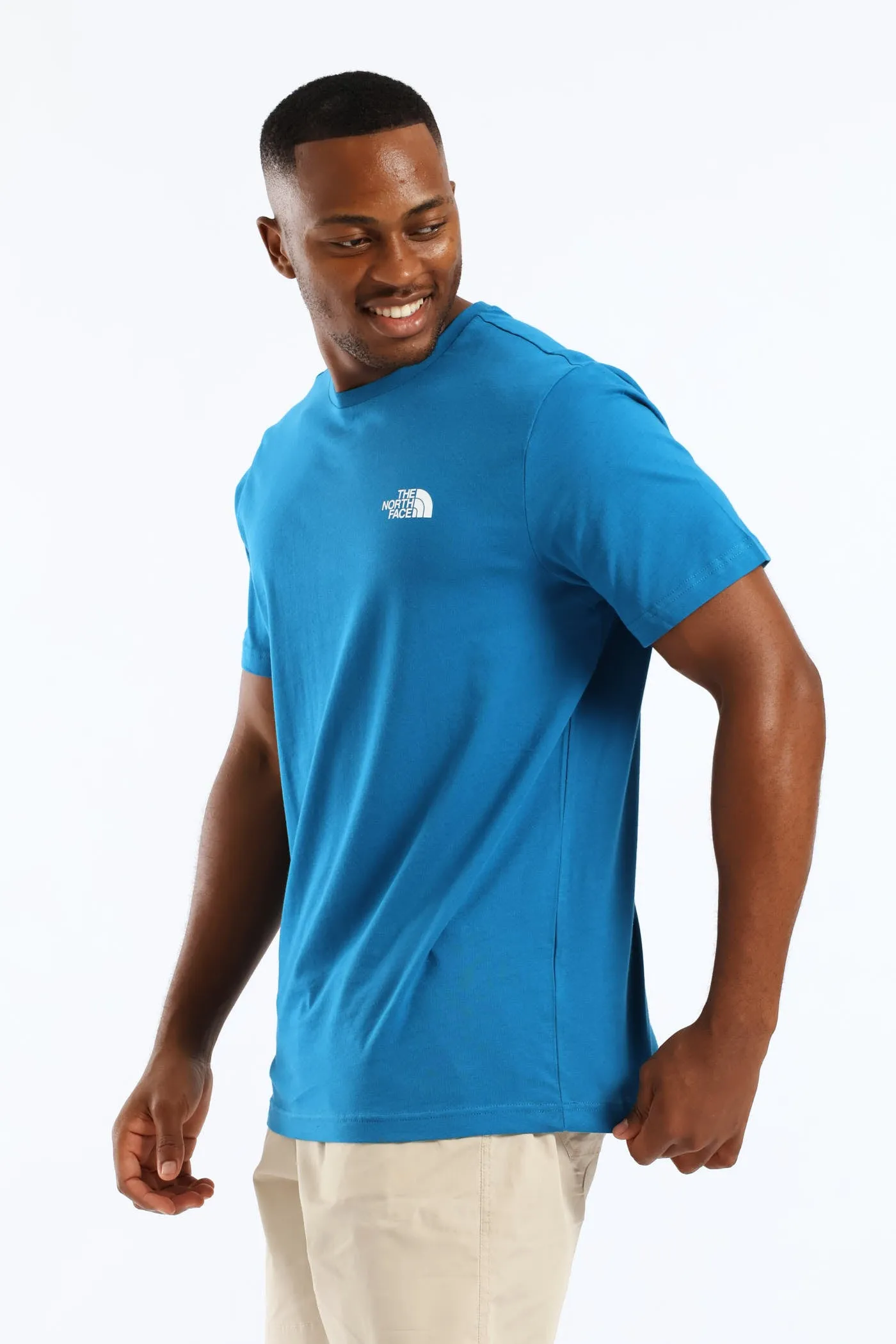 Simple Dome Tee - Blue sold by Edgars