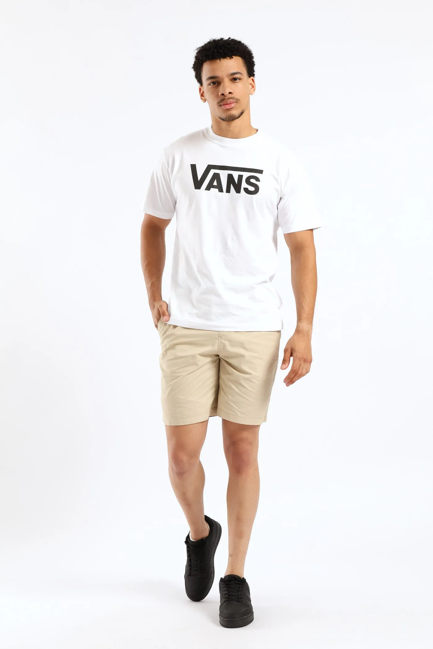 Classic Short Sleeve Tee - White sold by Edgars