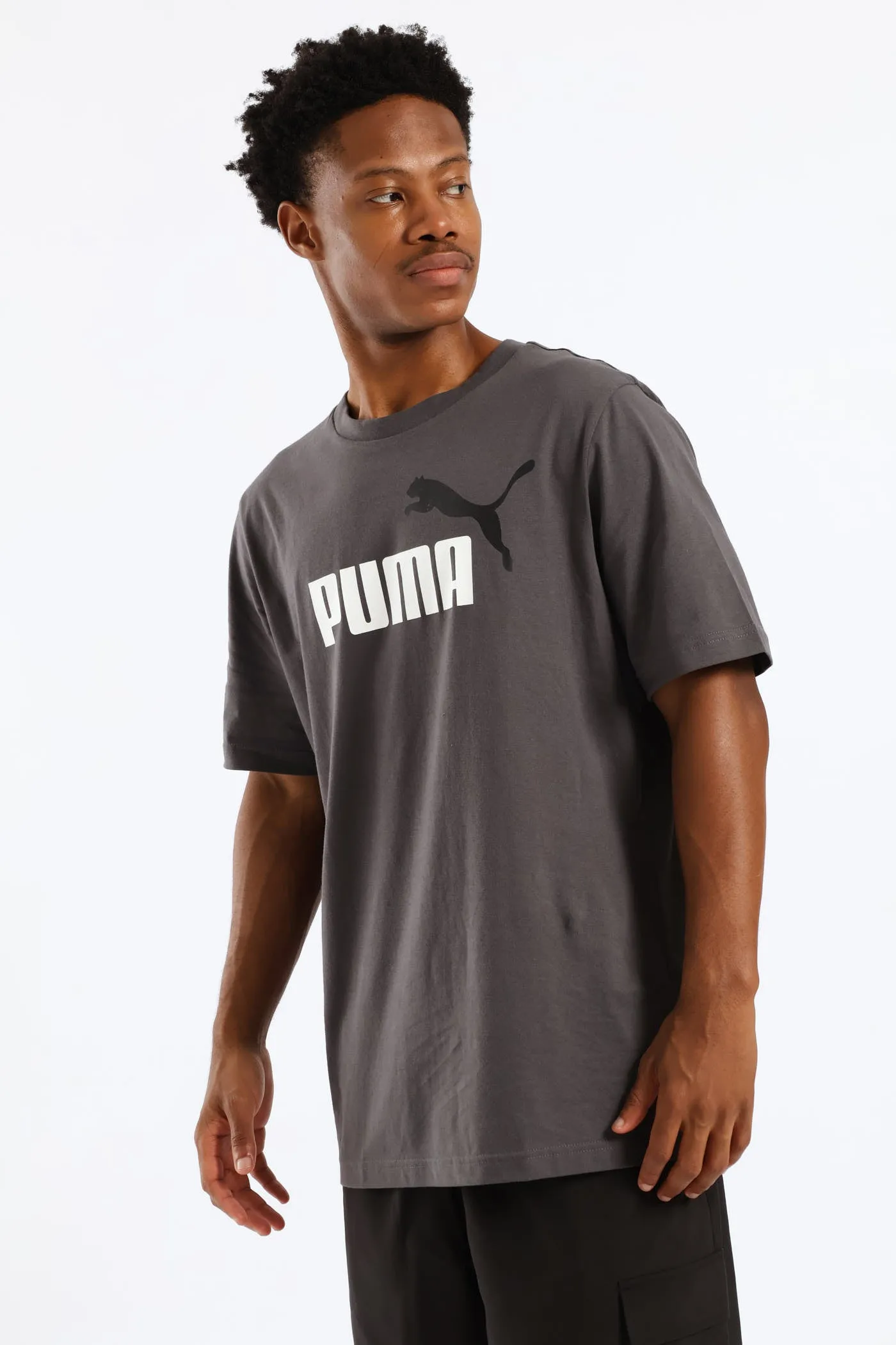 Essential Two Color No. 1 Logo Tee - Grey sold by Edgars product image thumbnail 3