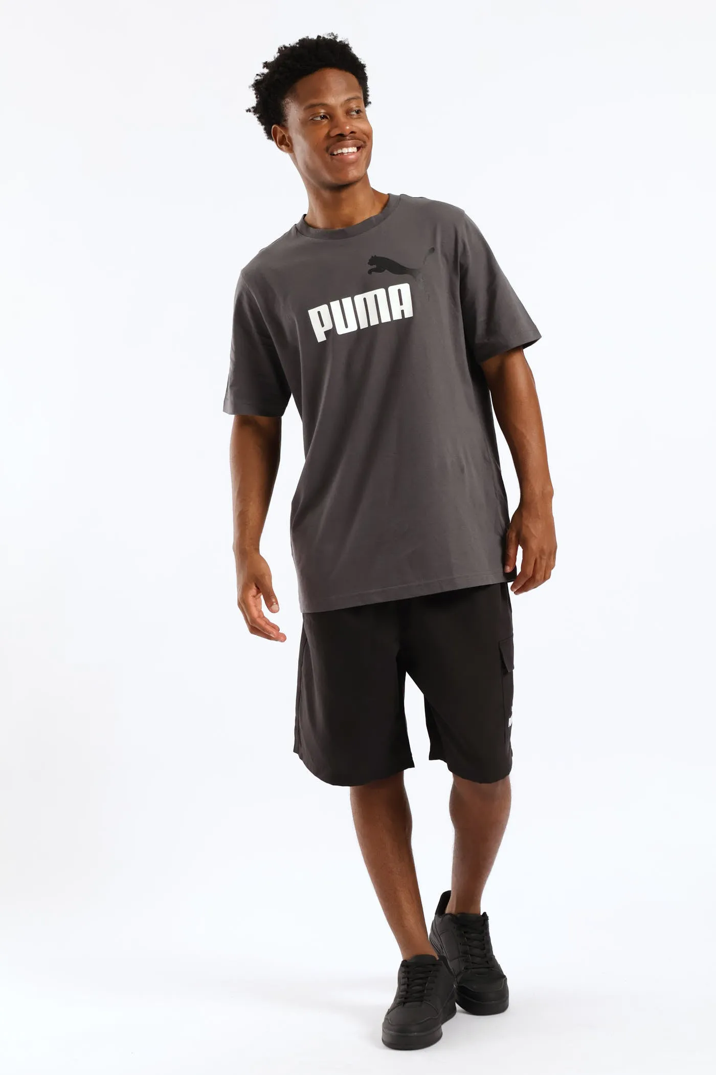 Essential Two Color No. 1 Logo Tee - Grey sold by Edgars product image thumbnail 5