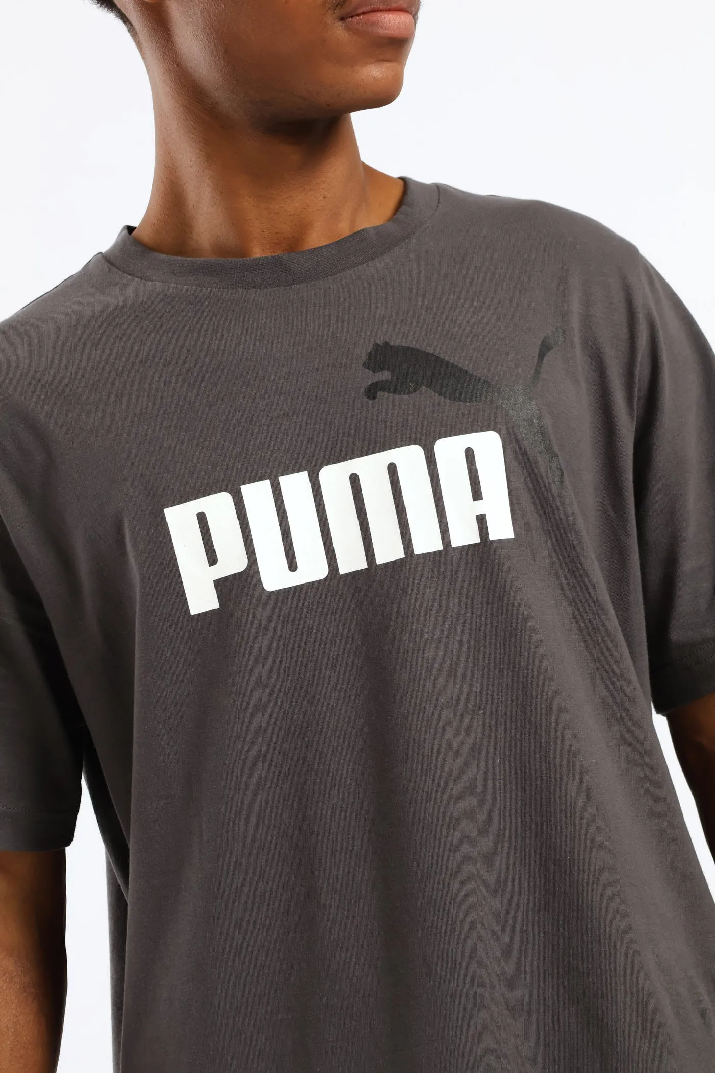 Essential Two Color No. 1 Logo Tee - Grey sold by Edgars product image thumbnail 2