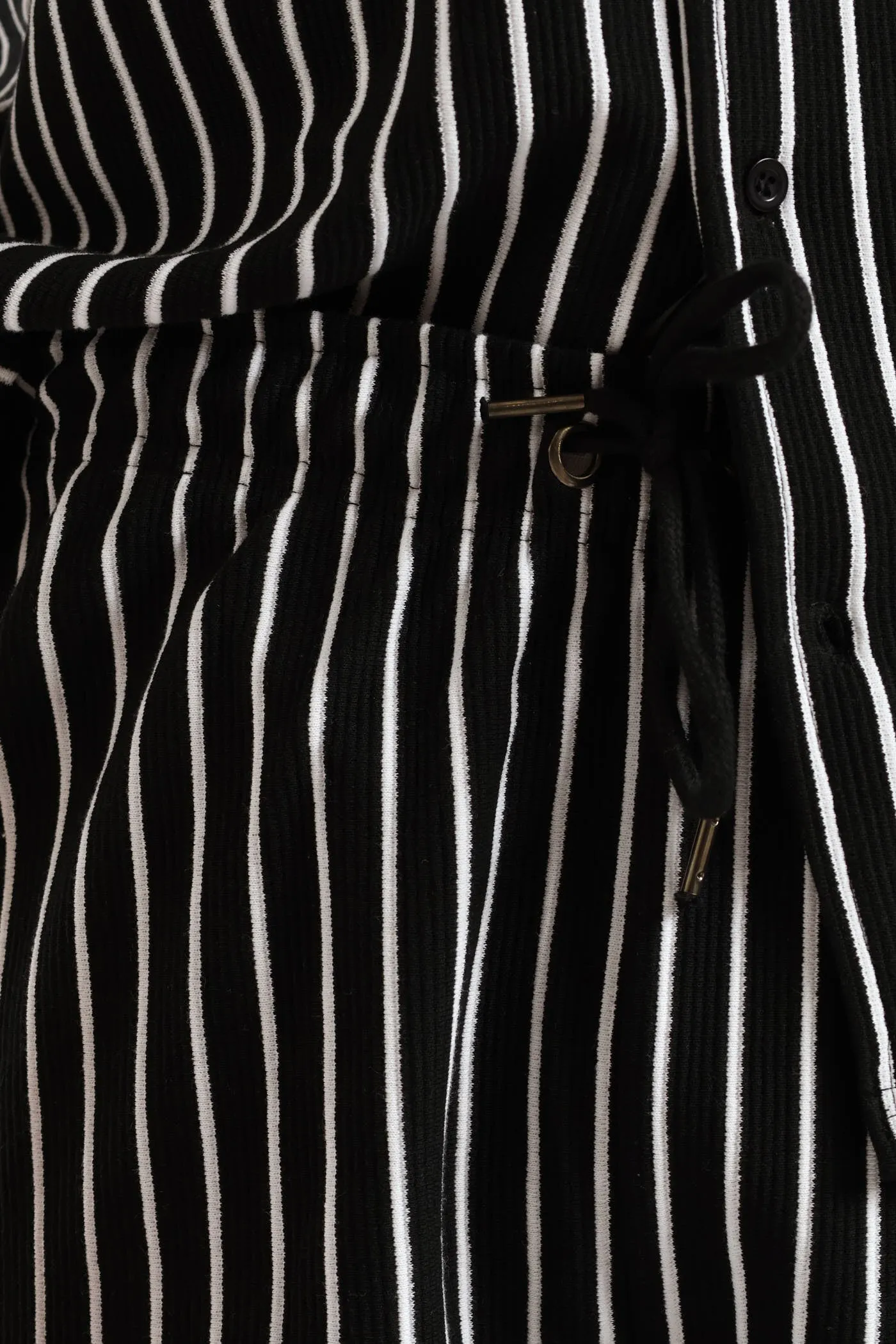 Striped Knit Shorts - Black sold by Edgars product image thumbnail 5