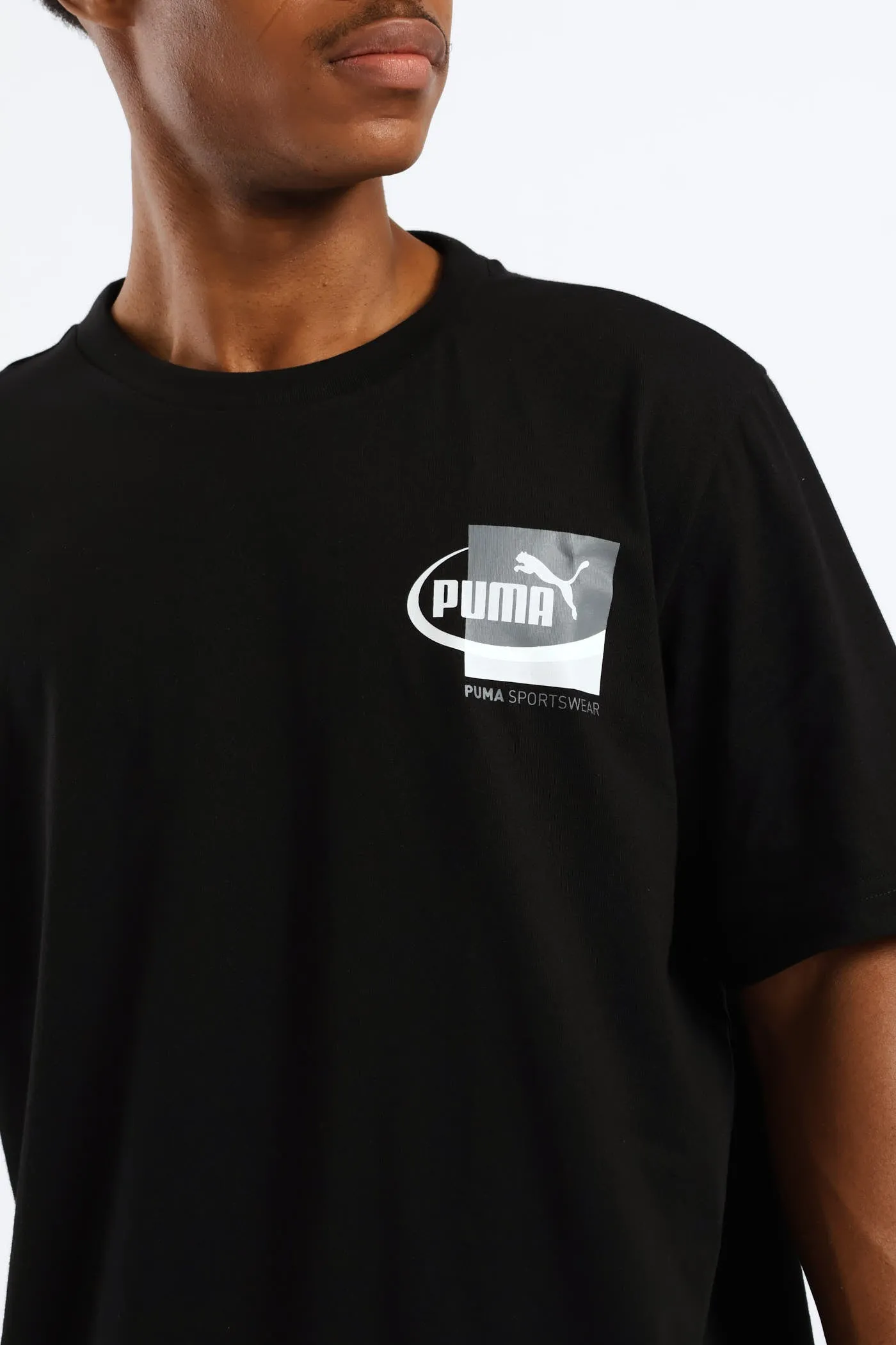 Small Box Graphic Tee - Black sold by Edgars product image thumbnail 5