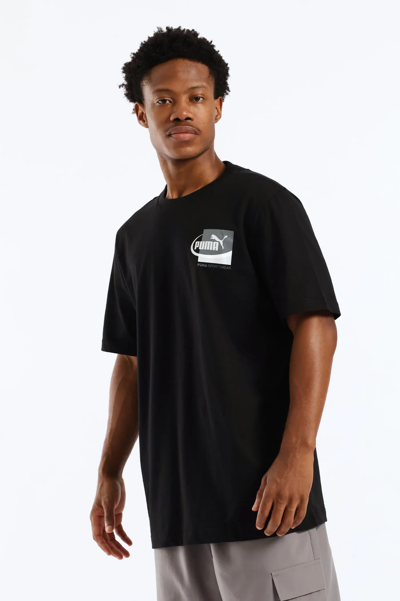 Small Box Graphic Tee - Black sold by Edgars product image thumbnail 3