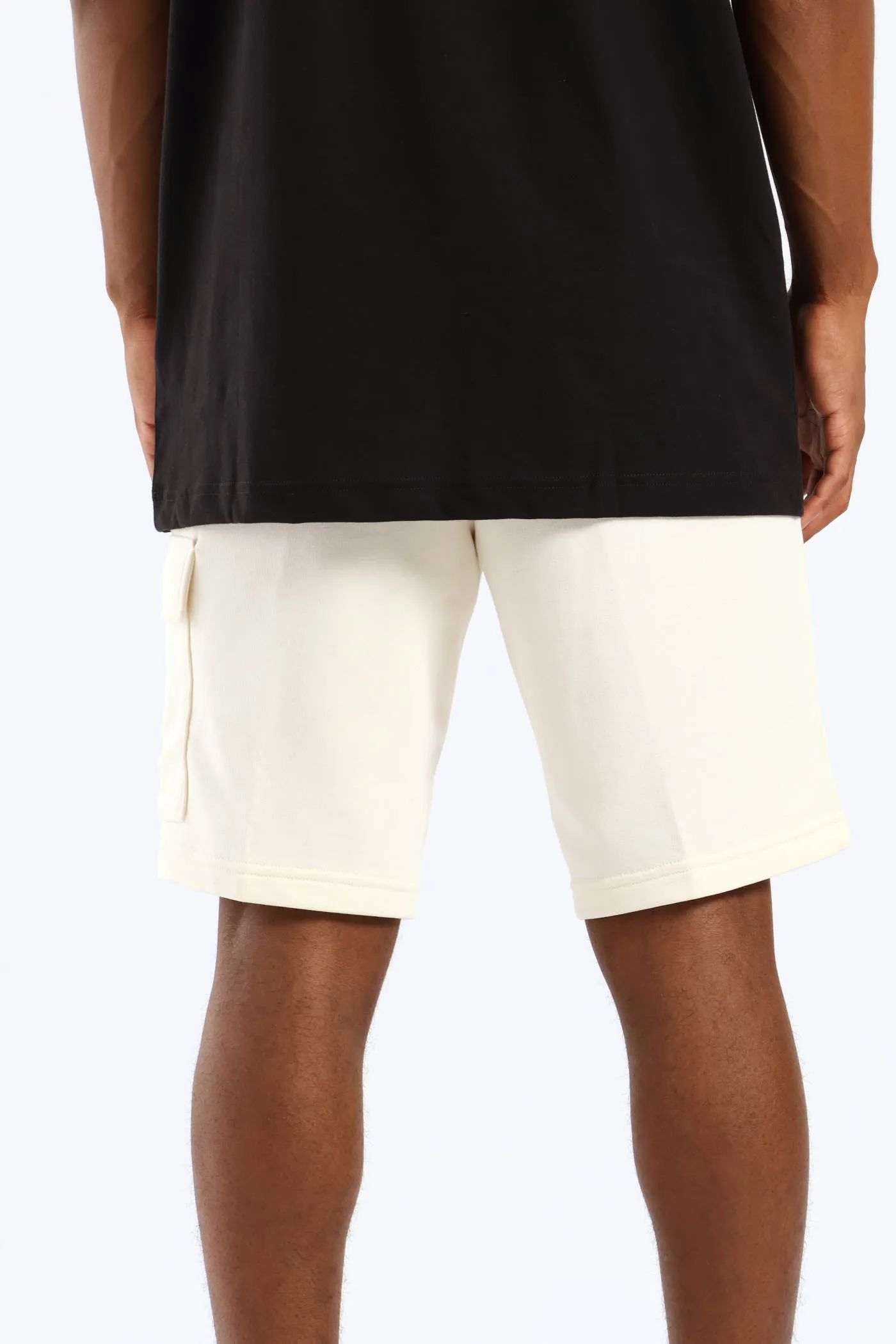 Essential No. 1 Logo 10” Cargo Shorts - Off White sold by Edgars product image thumbnail 4
