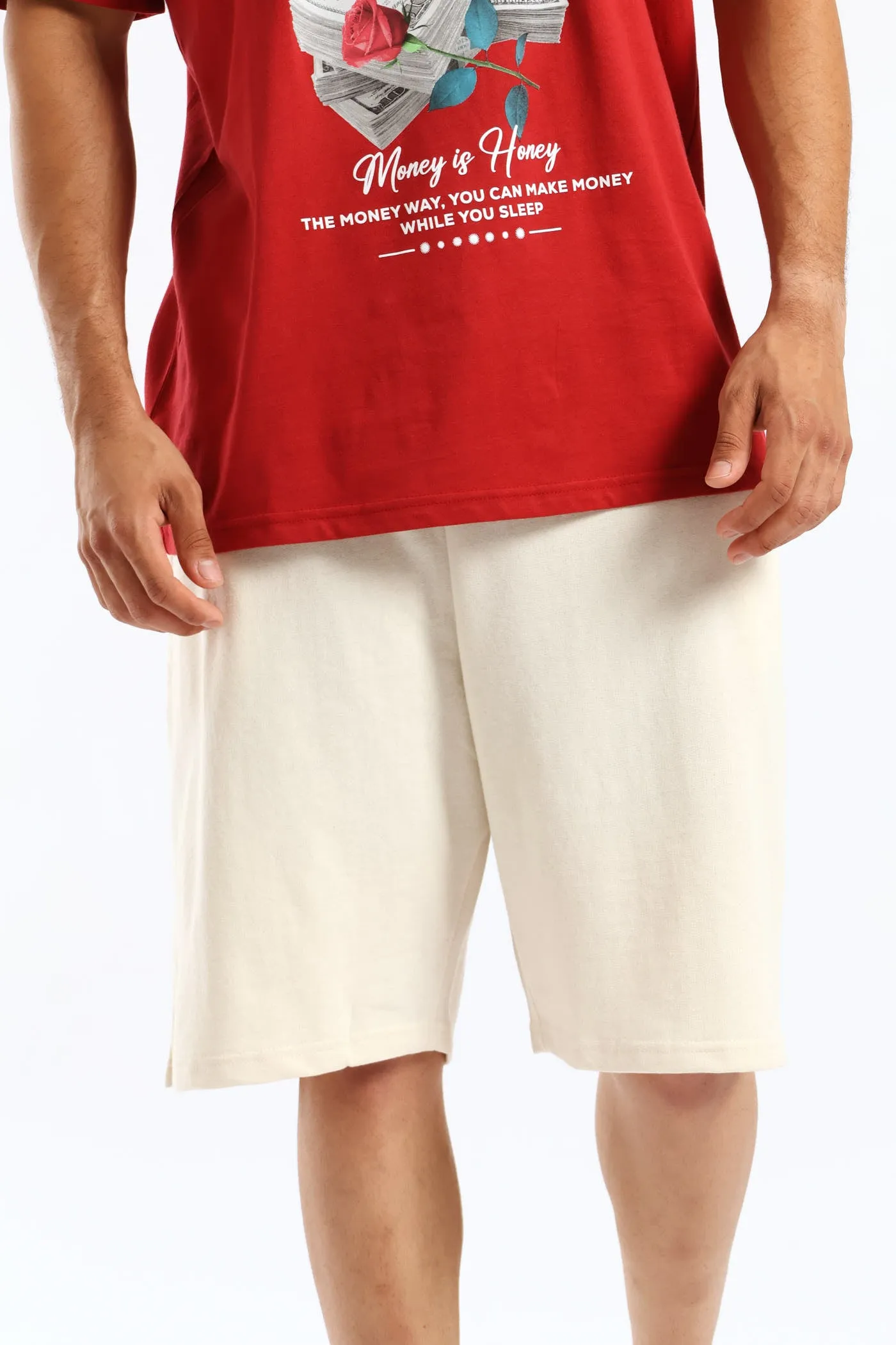 Fleece Shorts - Stone sold by Edgars product image thumbnail 3