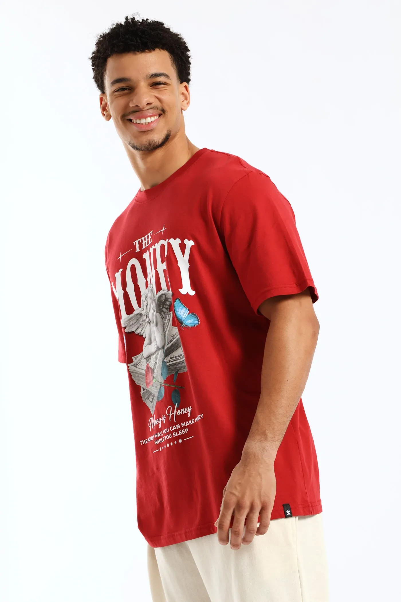 Money Tee - Dark Red sold by Edgars product image thumbnail 4