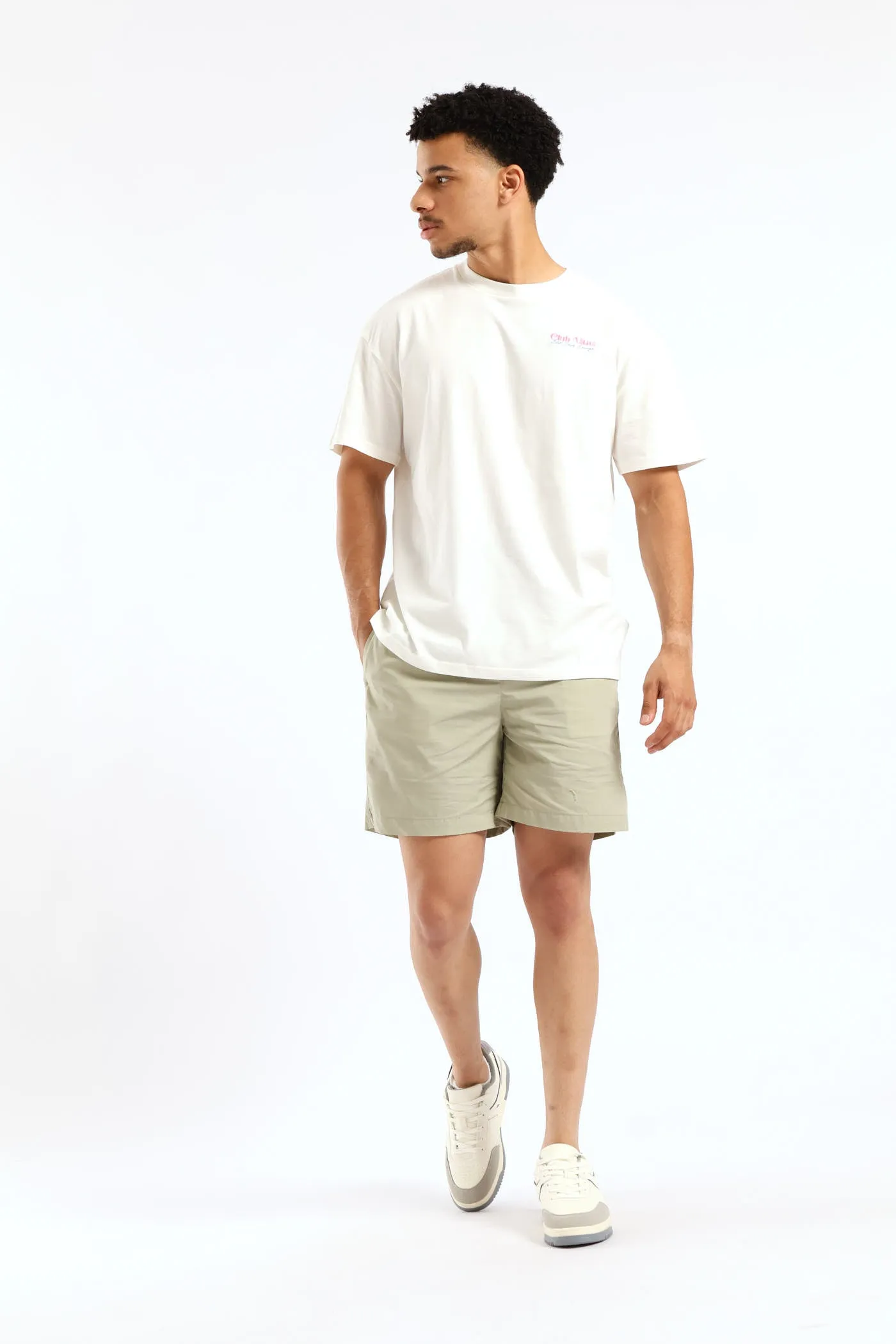 Flower Chello Oversized Tee - Cream sold by Edgars product image thumbnail 2