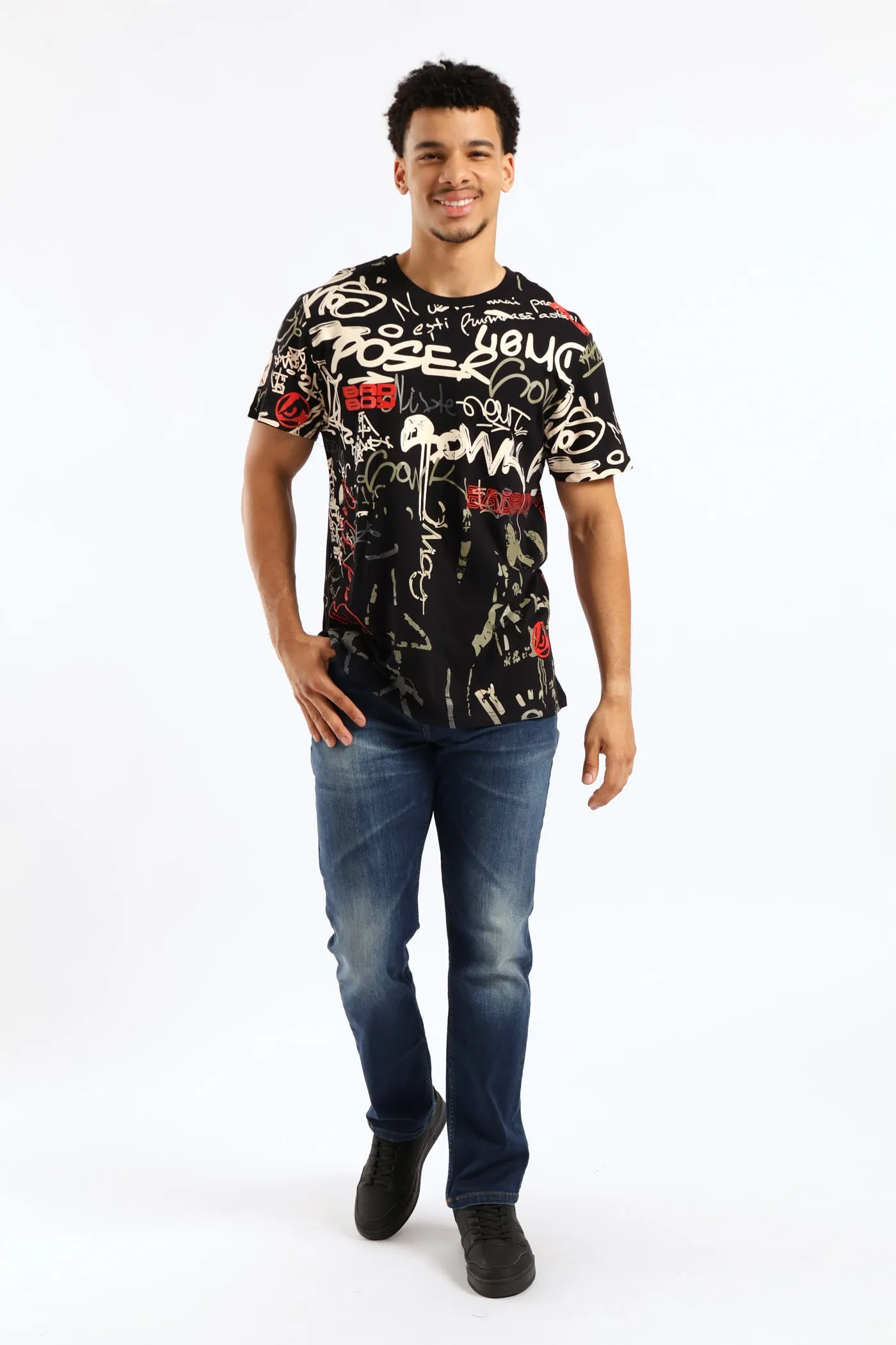 Poser Tee - Black sold by Edgars product image thumbnail 5