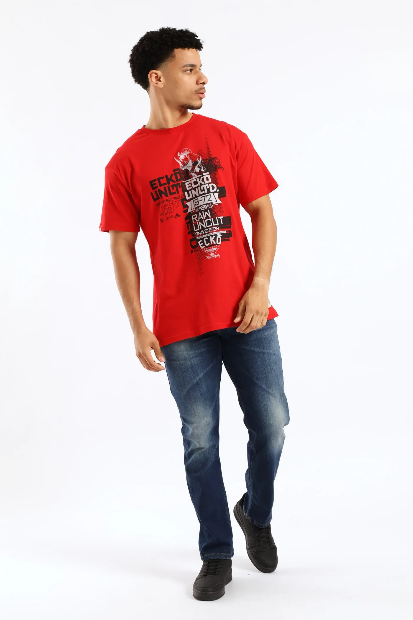 Raw Uncut Tee - Red sold by Edgars product image thumbnail 5