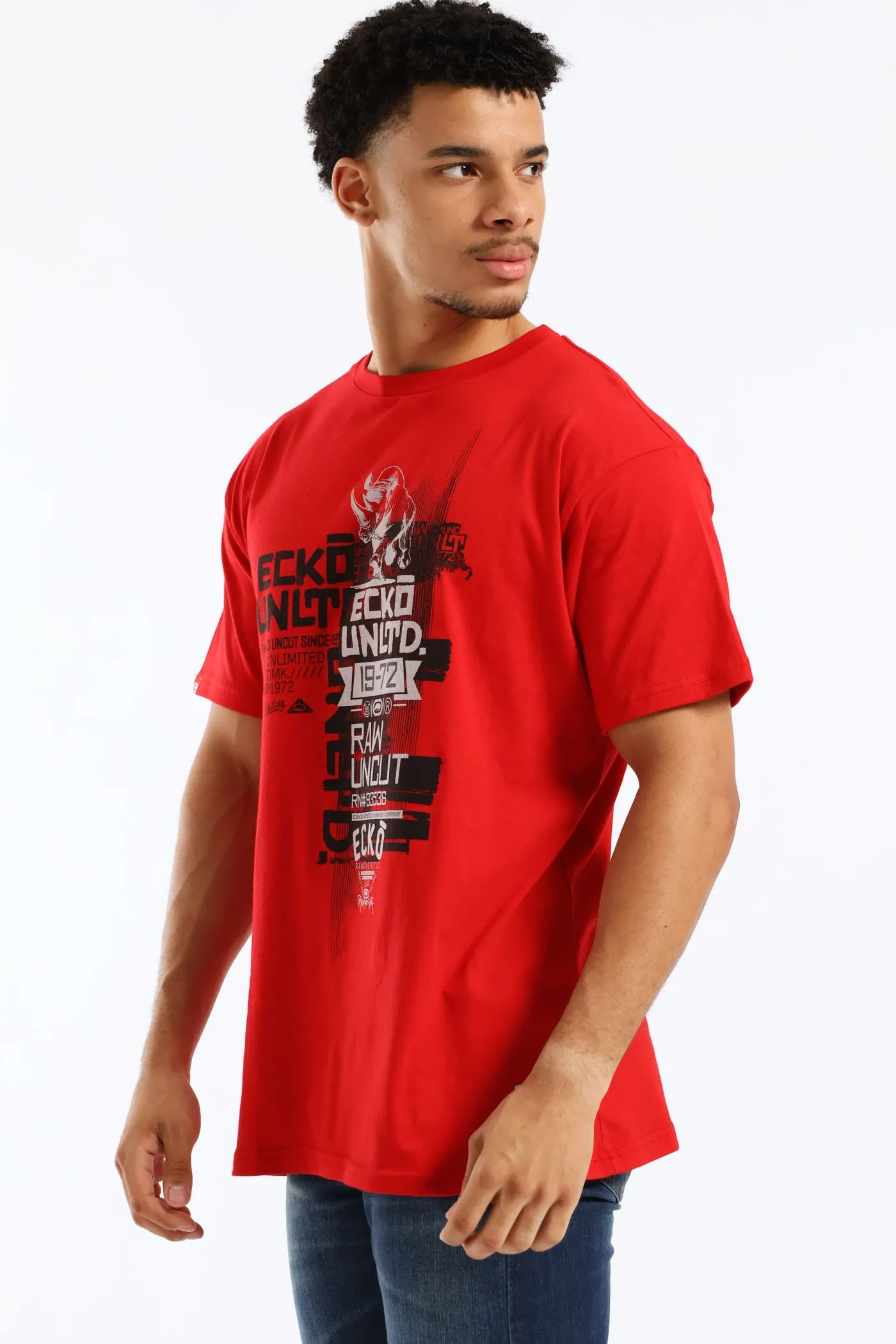 Raw Uncut Tee - Red sold by Edgars