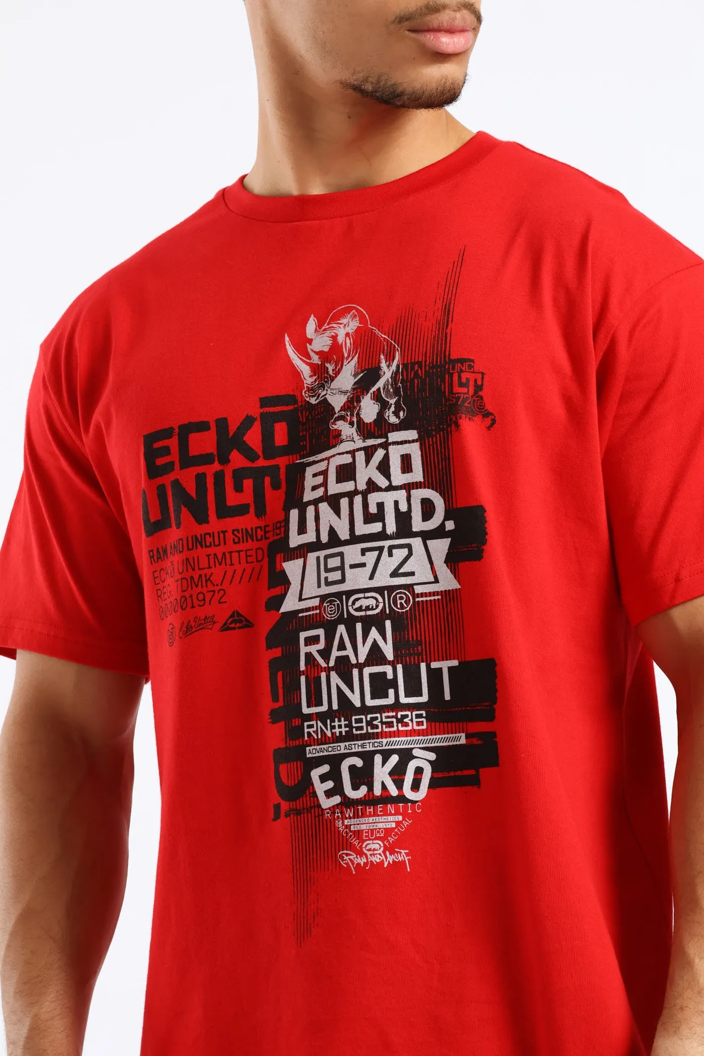 Raw Uncut Tee - Red sold by Edgars product image thumbnail 2