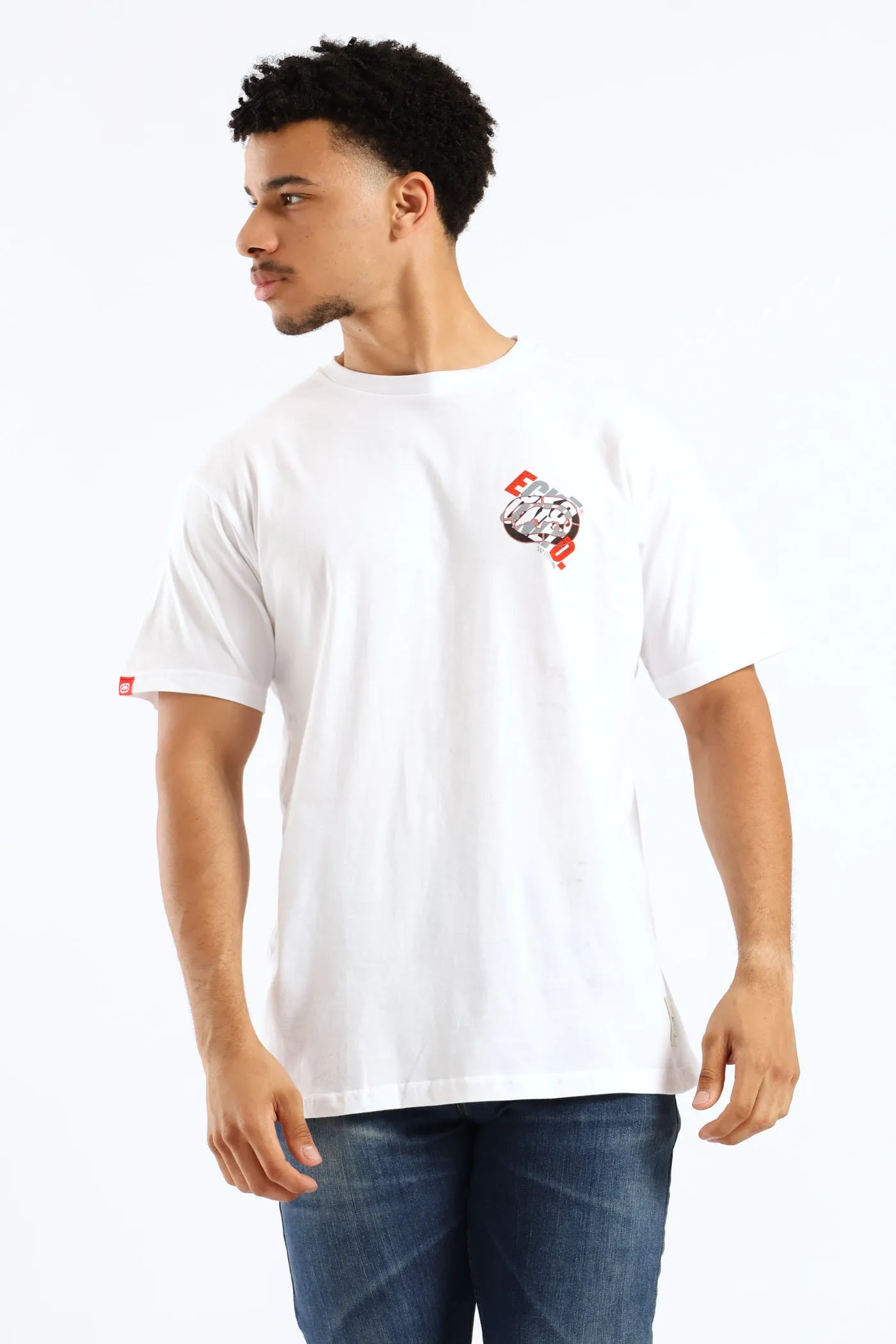 Back Print Script Tee - White sold by Edgars product image thumbnail 3