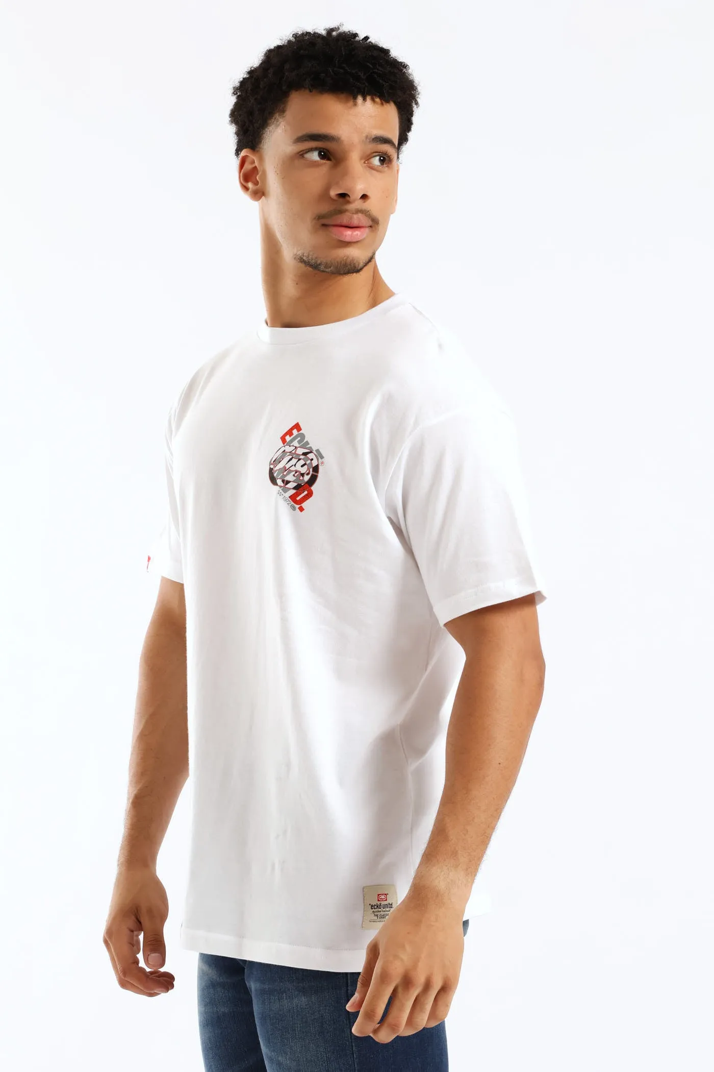 Back Print Script Tee - White sold by Edgars product image thumbnail 4