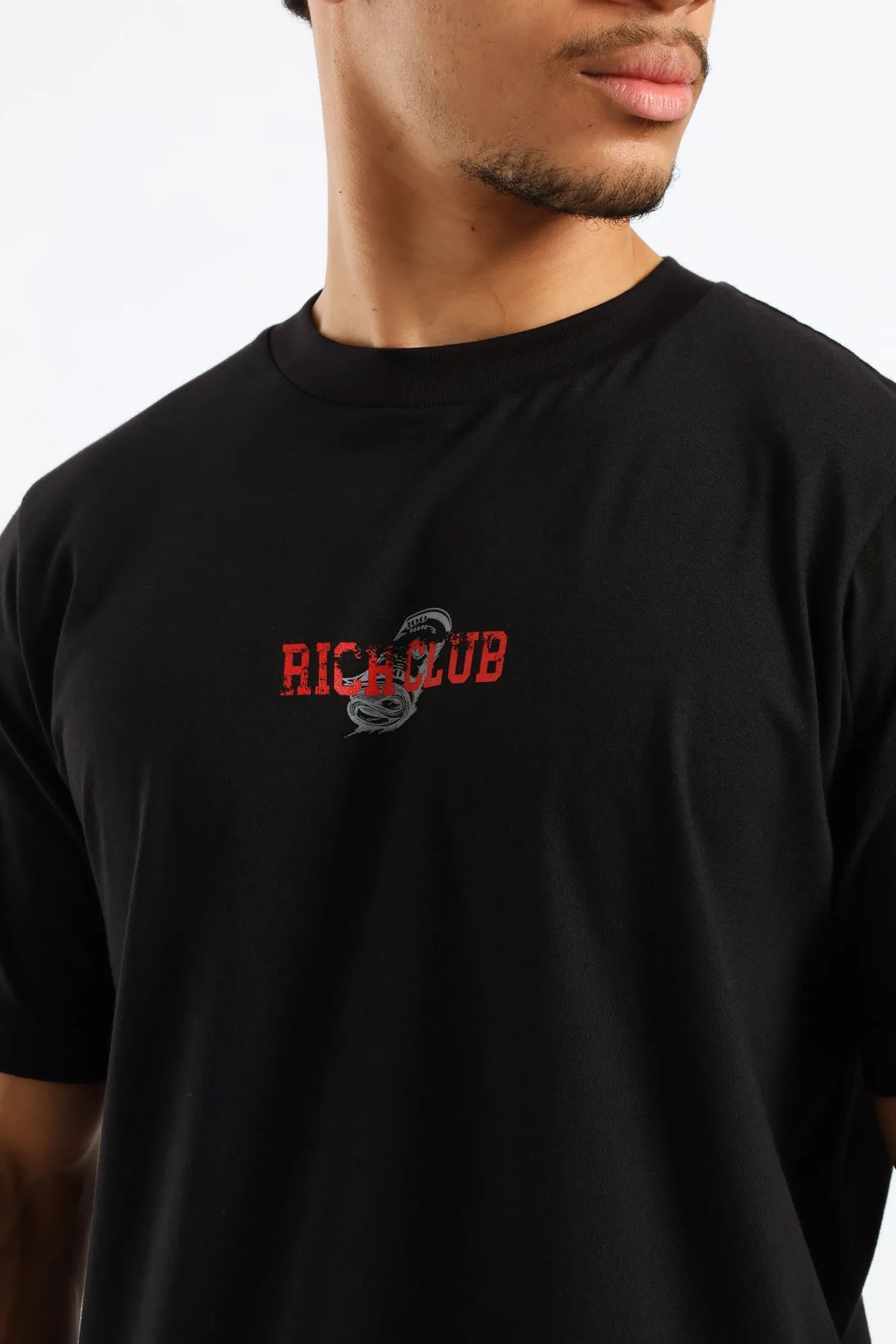 Money Print Front & Back Tee - Black sold by Edgars product image thumbnail 4