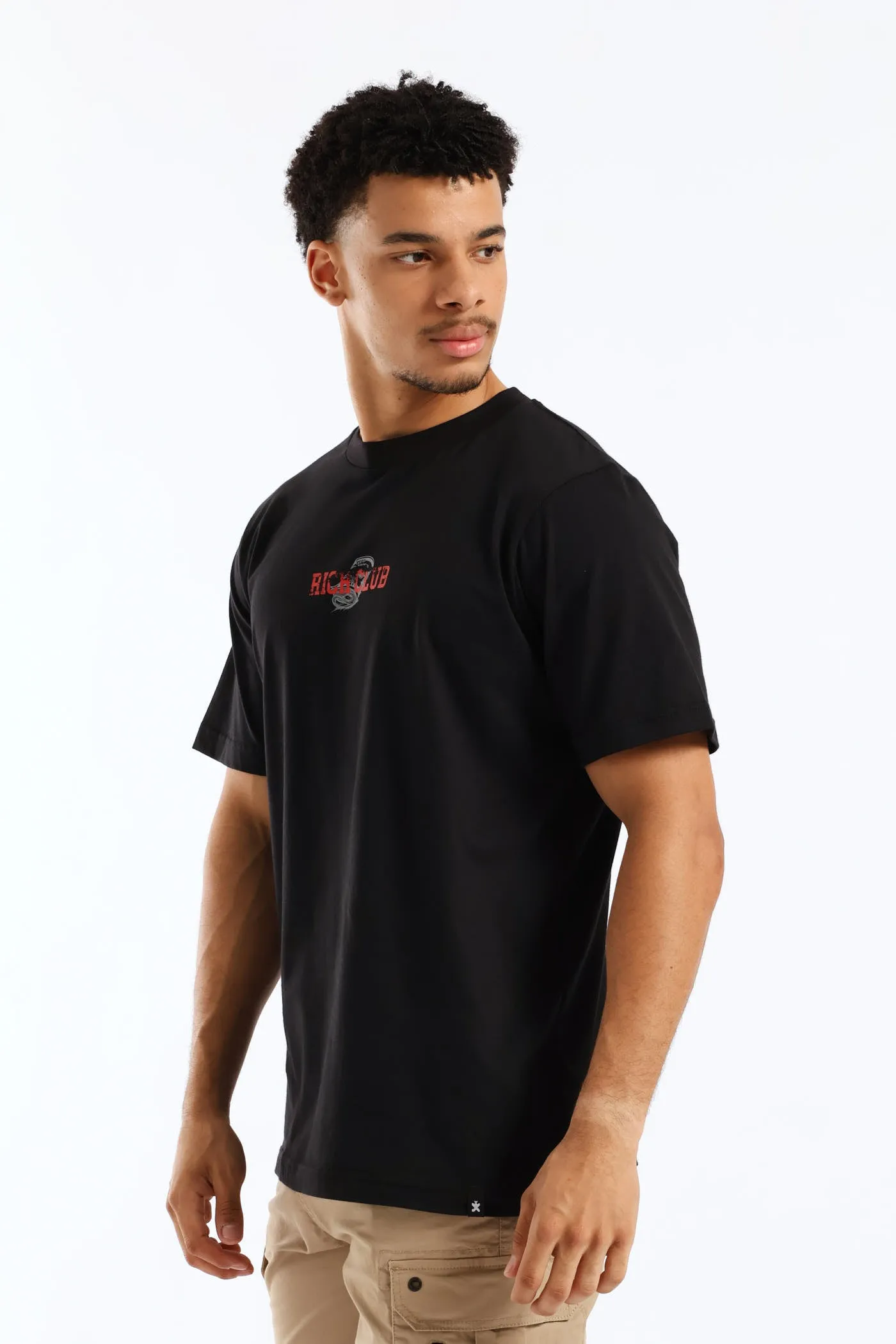 Money Print Front & Back Tee - Black sold by Edgars product image thumbnail 3