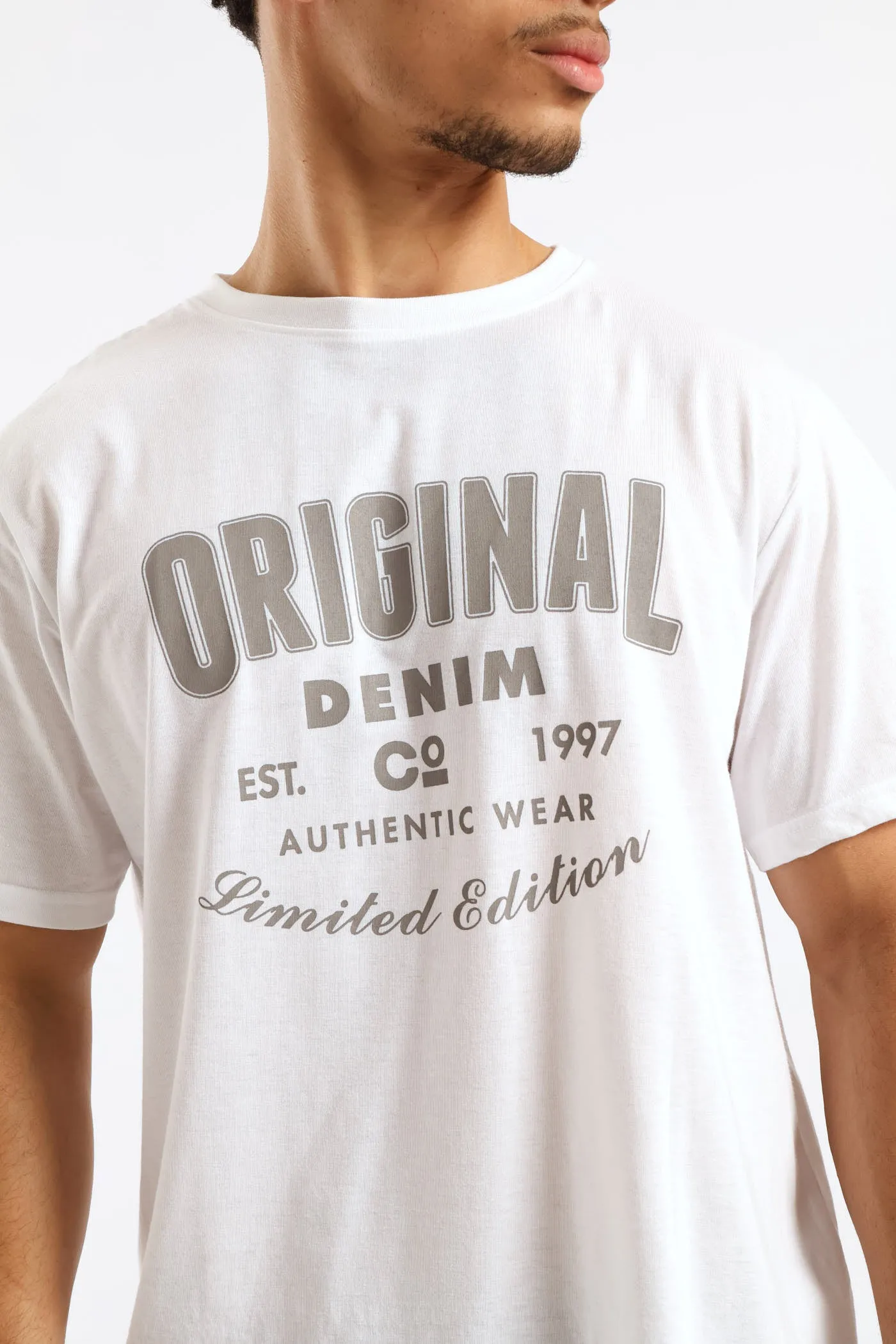 Original Basic Print Tee - White sold by Edgars product image thumbnail 2