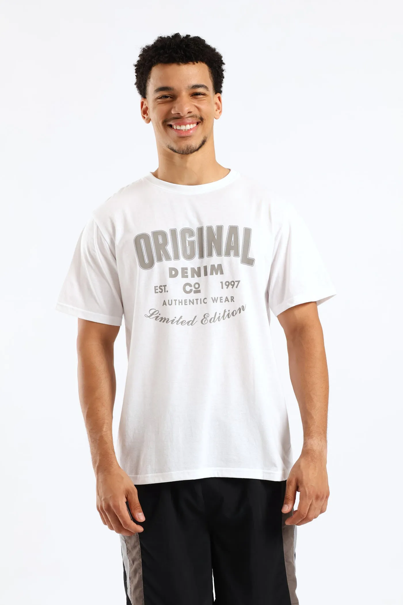 Original Basic Print Tee - White sold by Edgars product image thumbnail 3