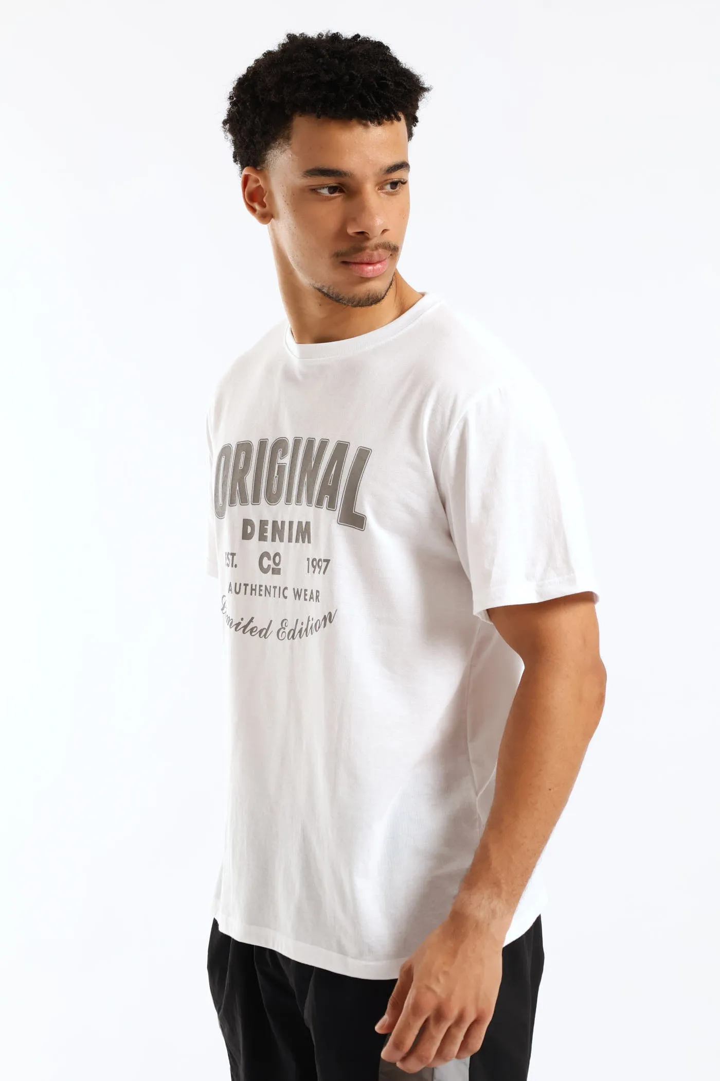 Original Basic Print Tee - White sold by Edgars product image thumbnail 4