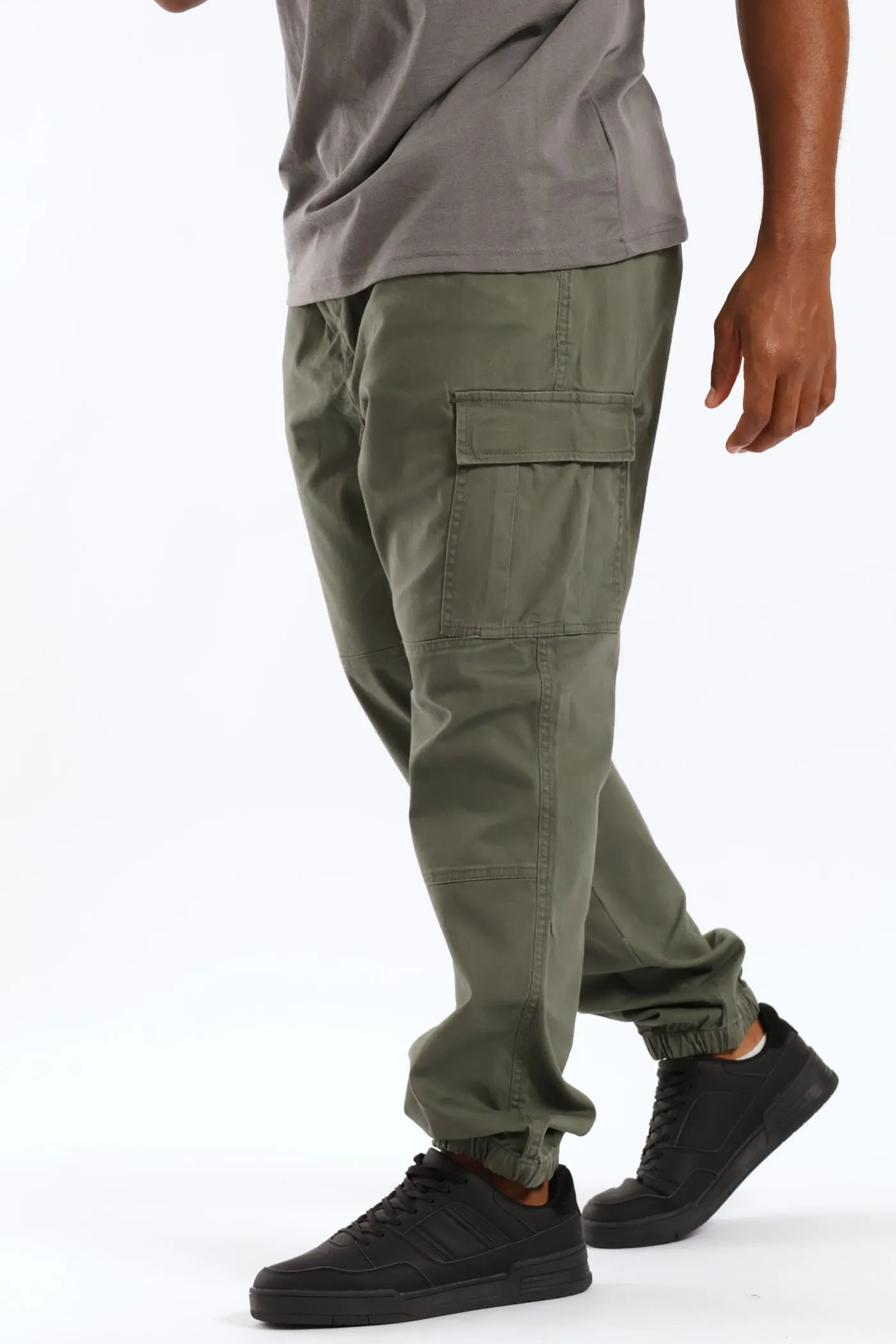 Basic Cargo Jogger - Olive sold by Edgars product image thumbnail 3