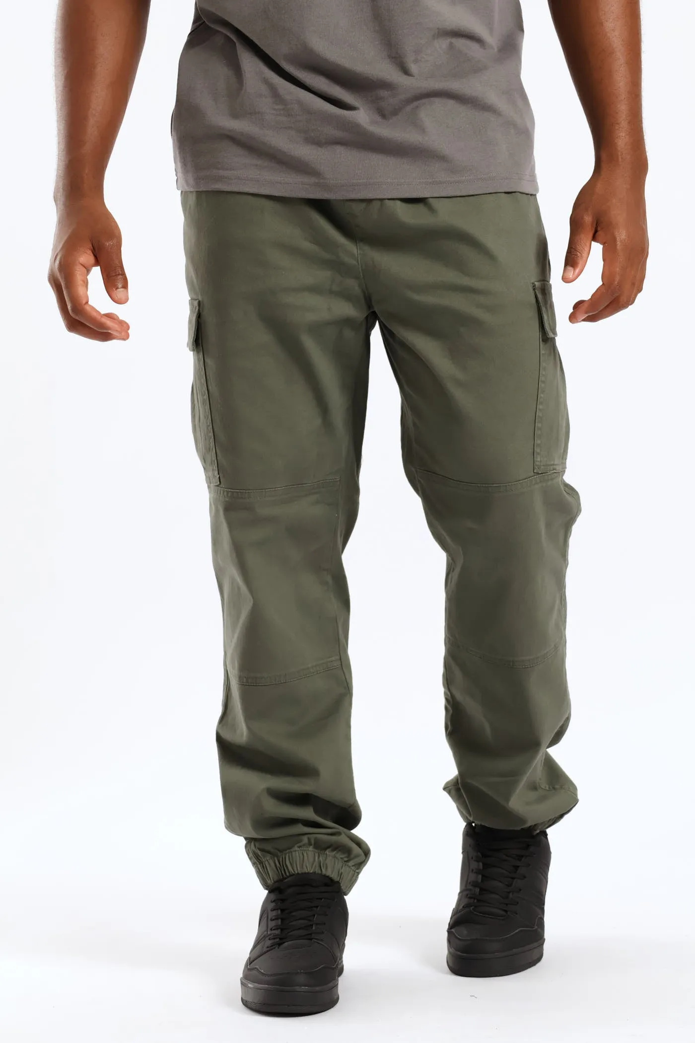 Basic Cargo Jogger - Olive sold by Edgars product image thumbnail 5