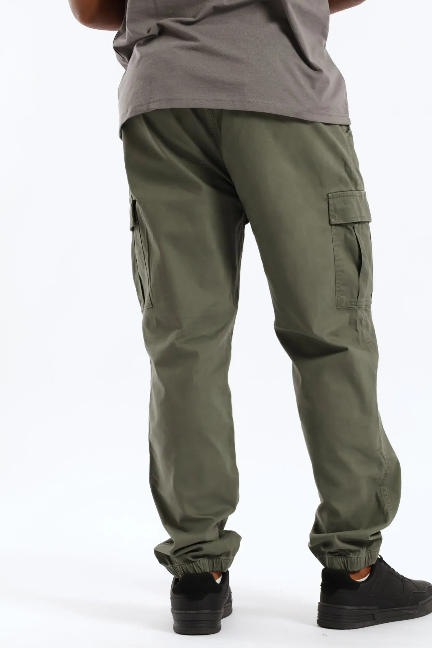 Basic Cargo Jogger - Olive sold by Edgars product image thumbnail 4
