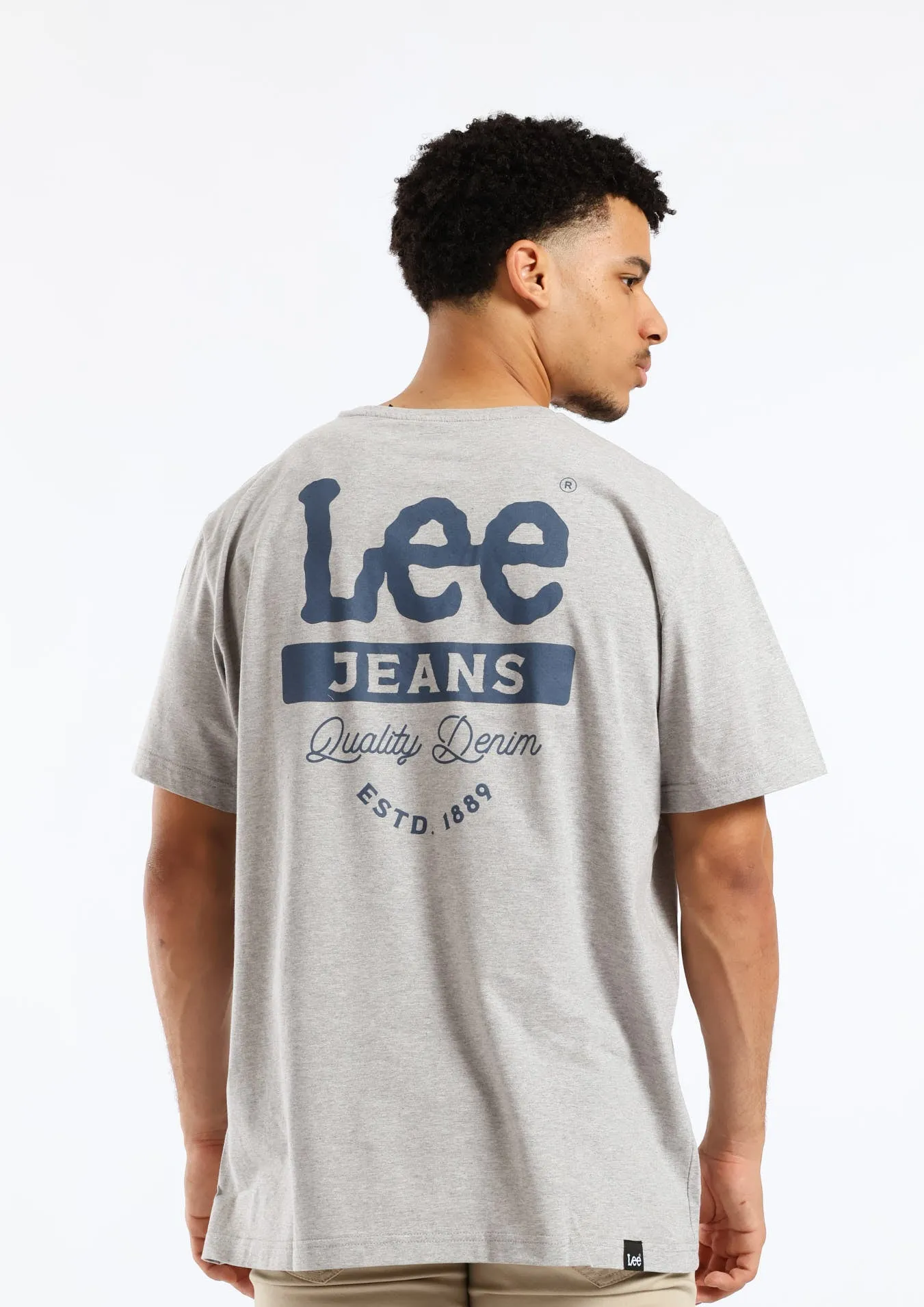 Quality Tee - Grey Melange sold by Edgars