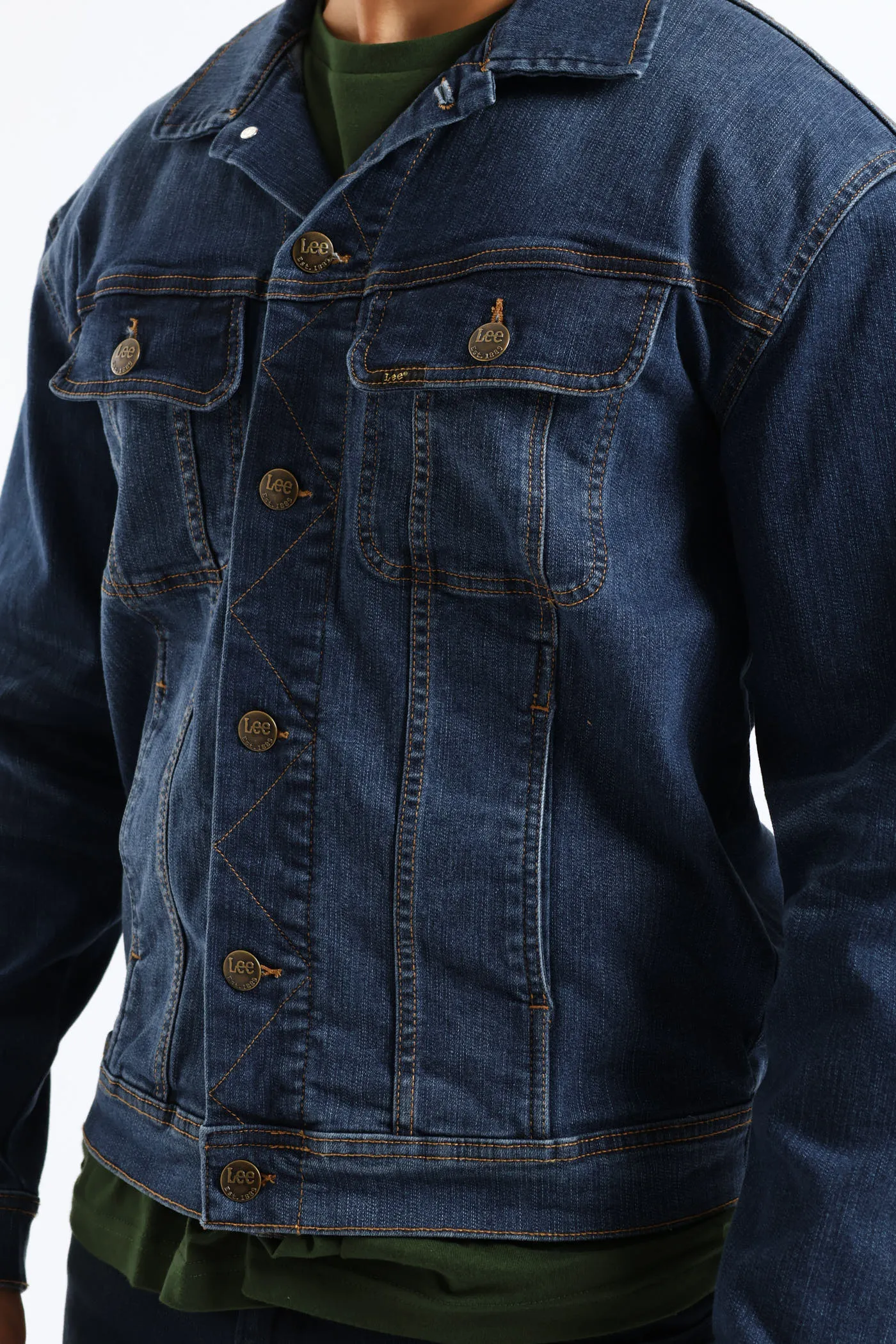 Rider Denim Jacket - Mid Wash sold by Edgars product image thumbnail 3