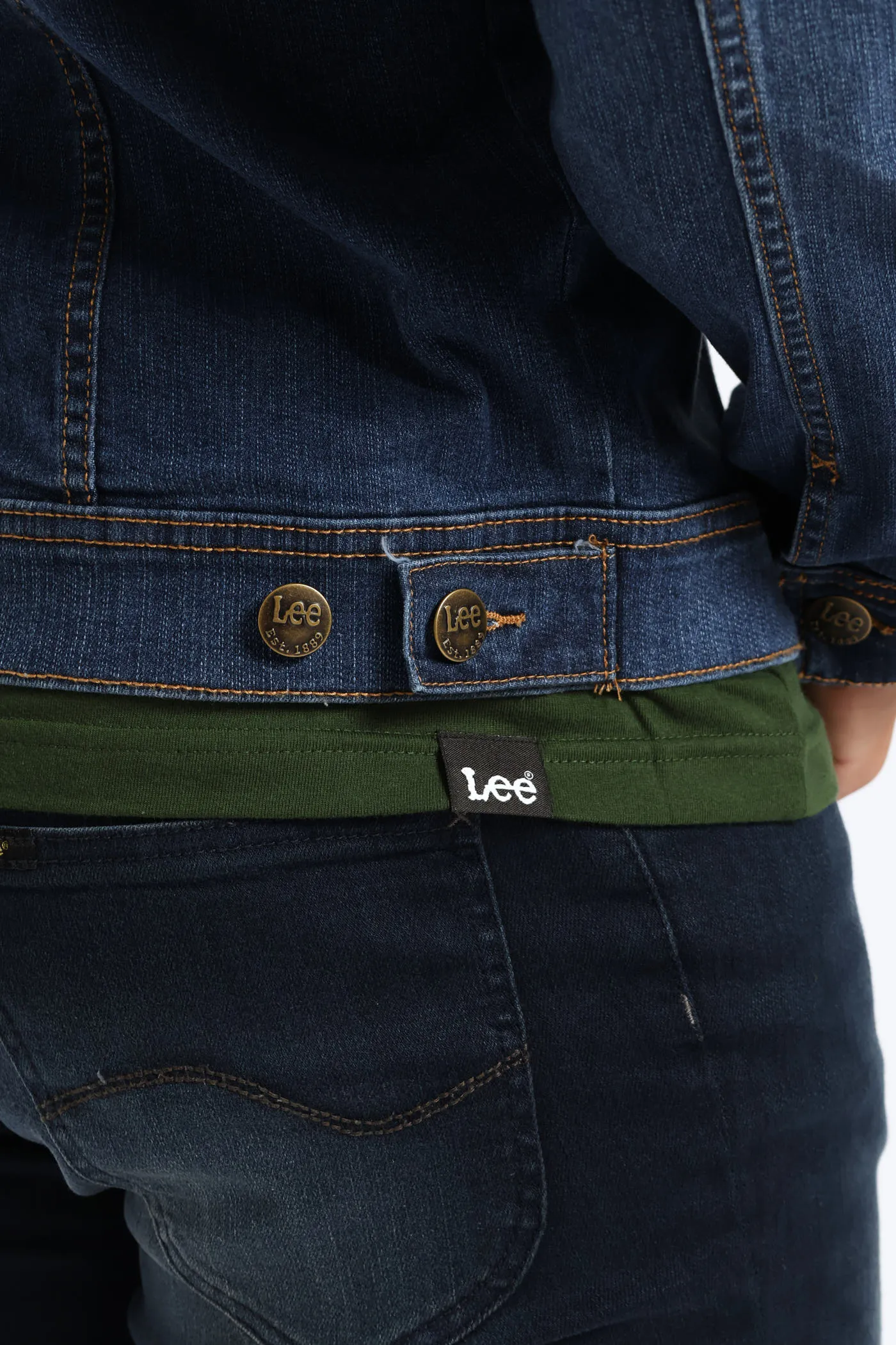 Rider Denim Jacket - Mid Wash sold by Edgars product image thumbnail 4