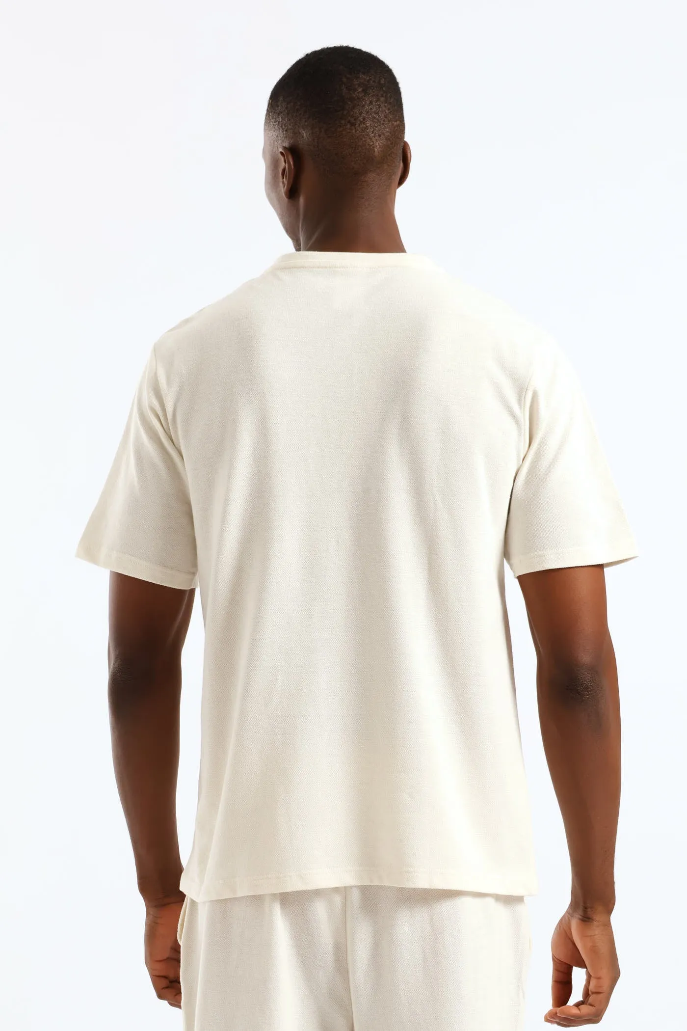 Marshmallow Henley Pyjama Top - Cream sold by Edgars product image thumbnail 4