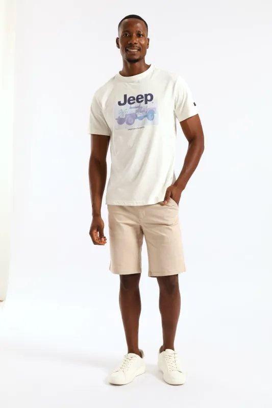 Fashion Graphic Tee - White sold by Edgars