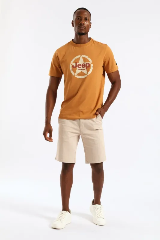 Hudson V2 Chino Short - Khaki sold by Edgars