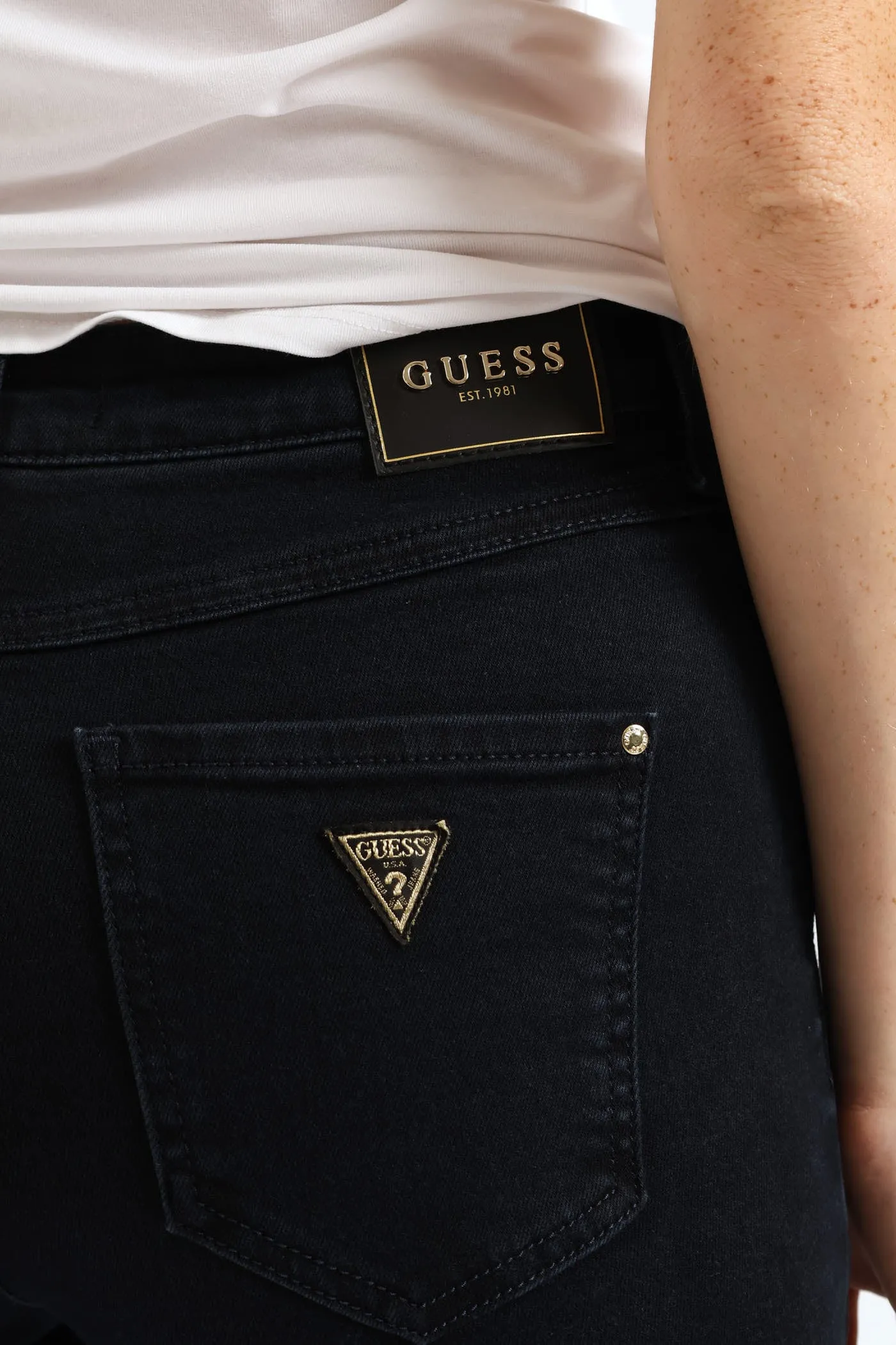 1981 High Rise Skinny Jean - Blue/Black sold by Edgars product image thumbnail 2