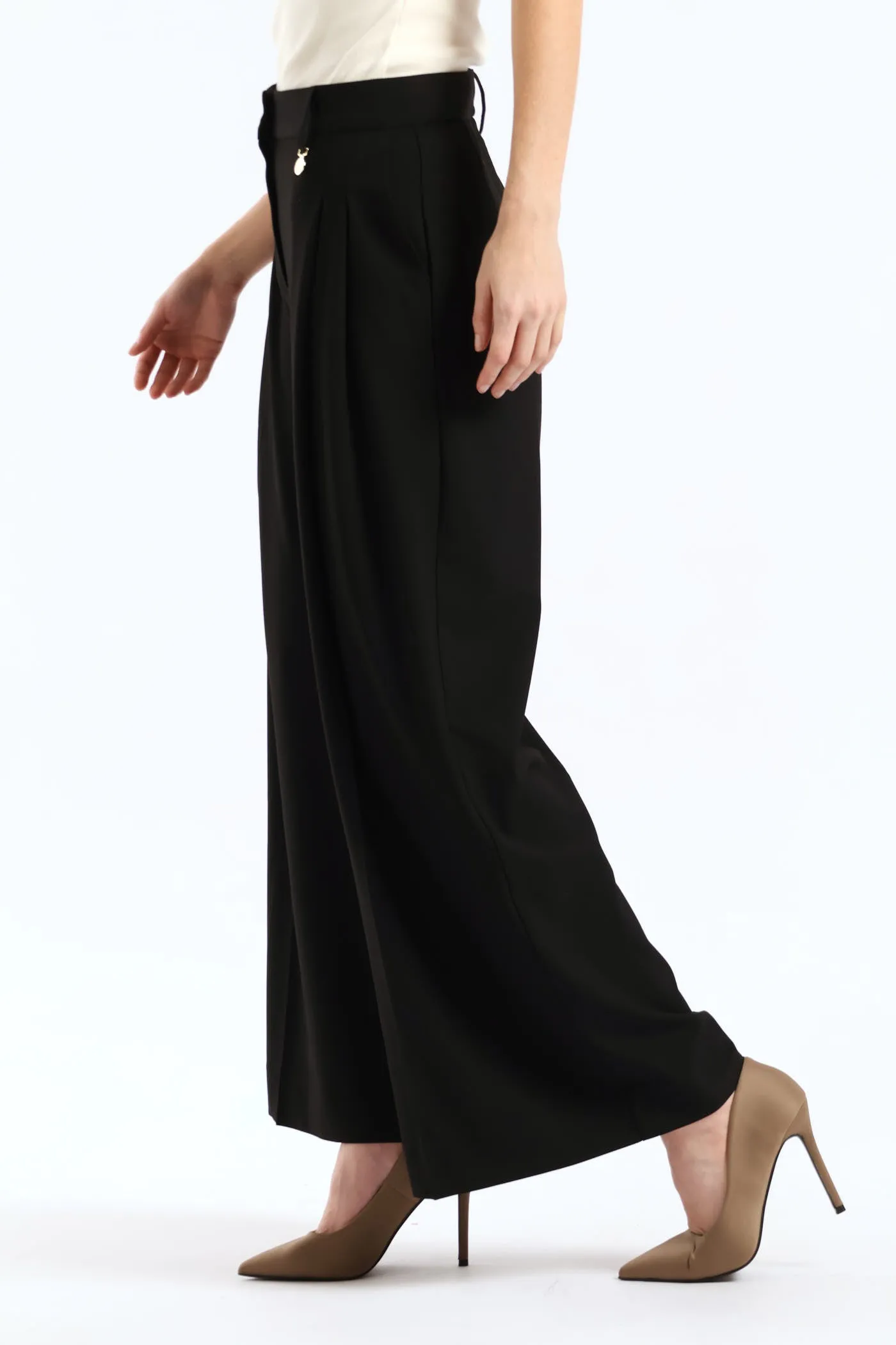 Tatum Wide Leg Suit Pant - Black sold by Edgars product image thumbnail 3